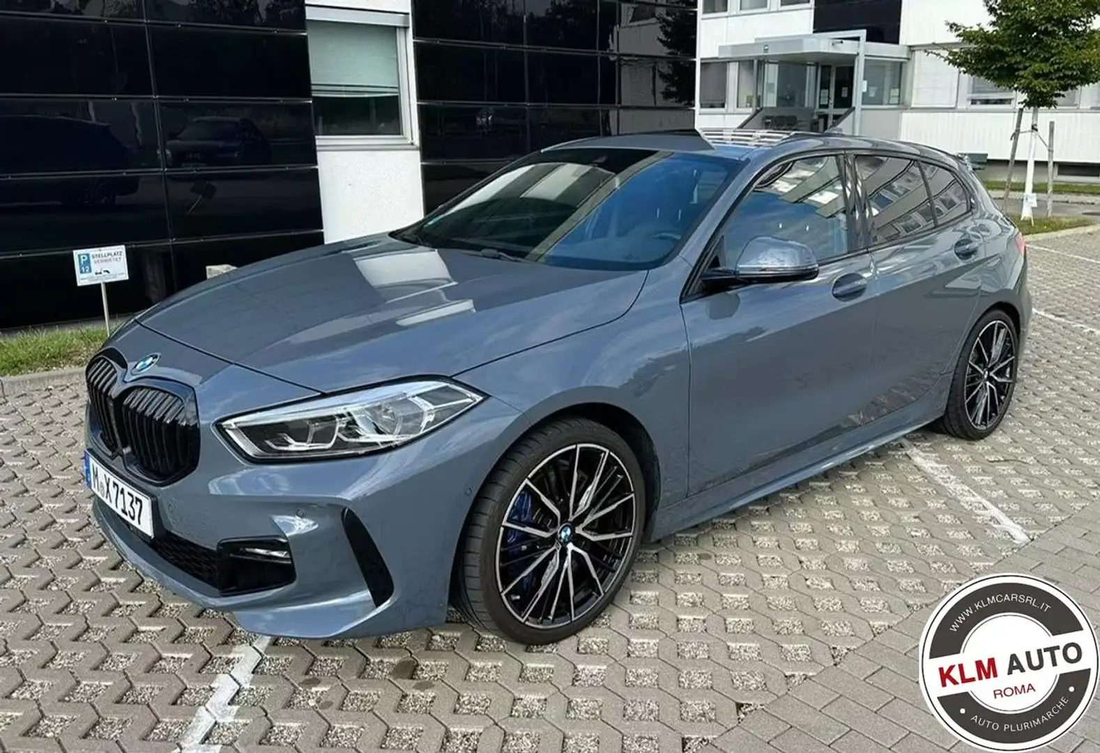 BMW 118 i 5p. M sport F40 Virtual Cockpit km 16000 Grigio - 1