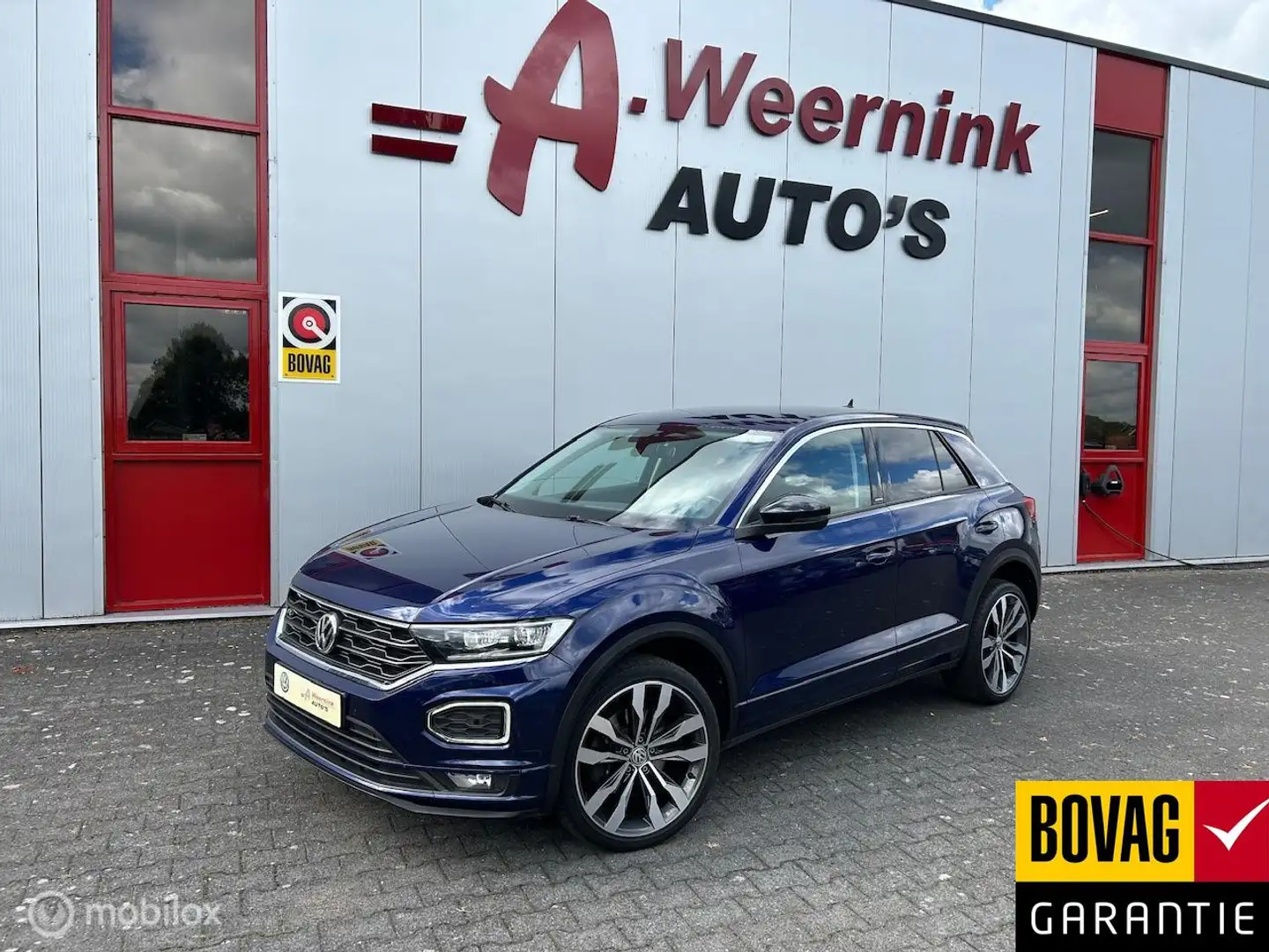 Volkswagen T-Roc 1.5 TSI Sport Business R-line Bleu - 1