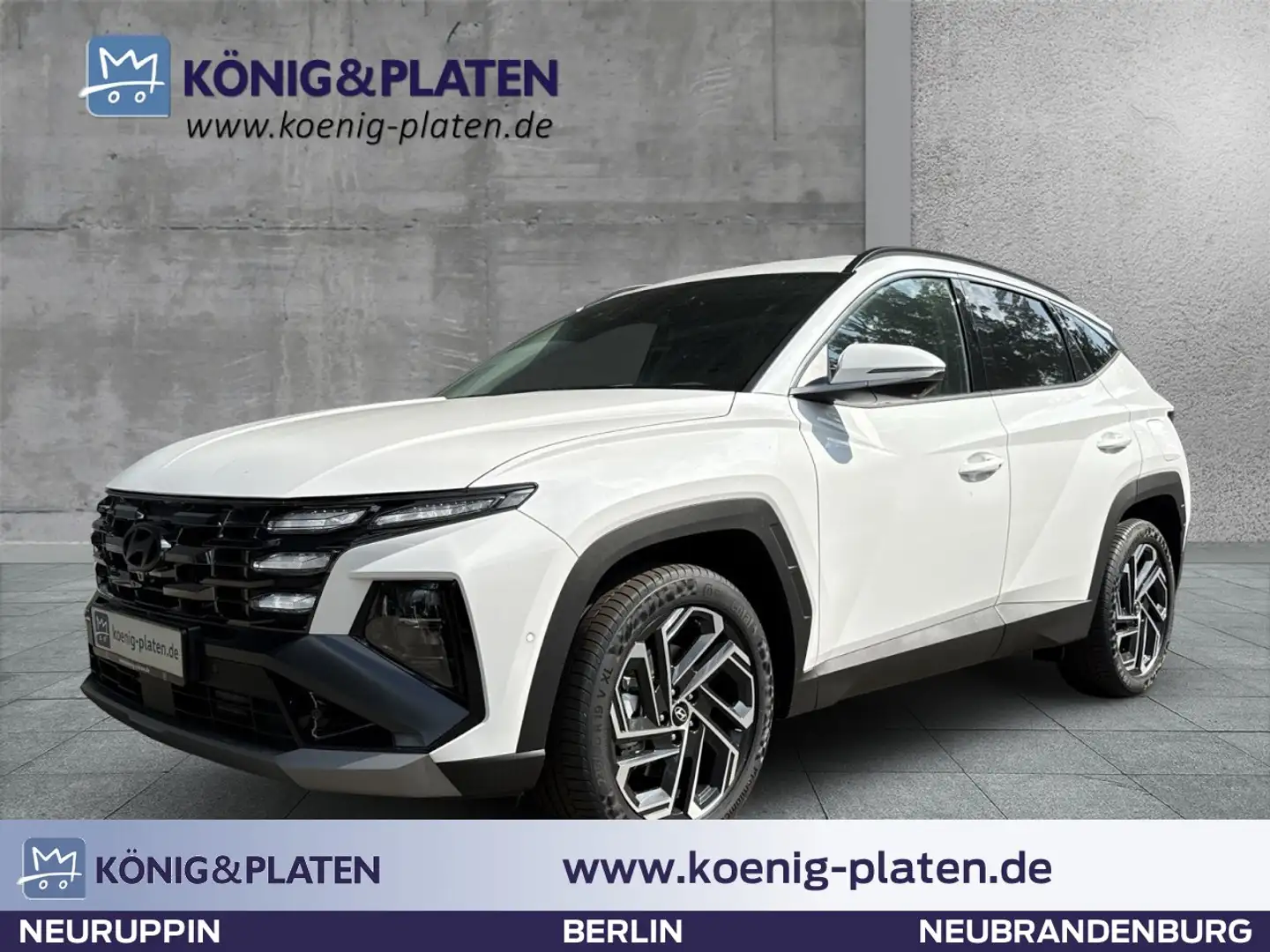 Hyundai TUCSON FL 1.6 T-GDi (160 PS) 48V 7-DCT 2WD PRIME Klima Weiß - 1