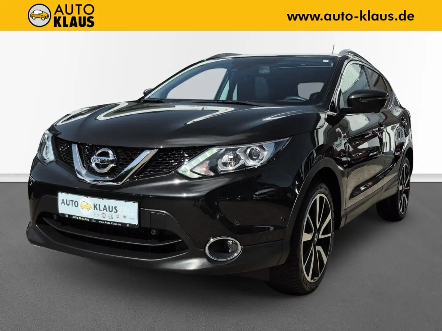 Nissan Qashqai 1.2 Tekna DIG-T SHZ NAV 360°Kam Panorama Schwarz - 1
