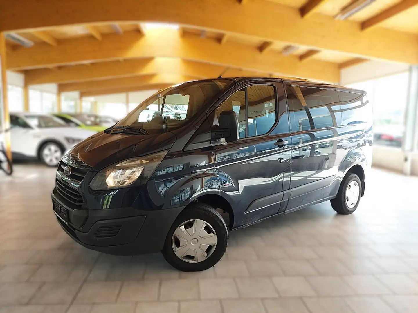 Ford Transit Custom L1H1 300K Variobus 2,2 TDCi Basis Blau - 1