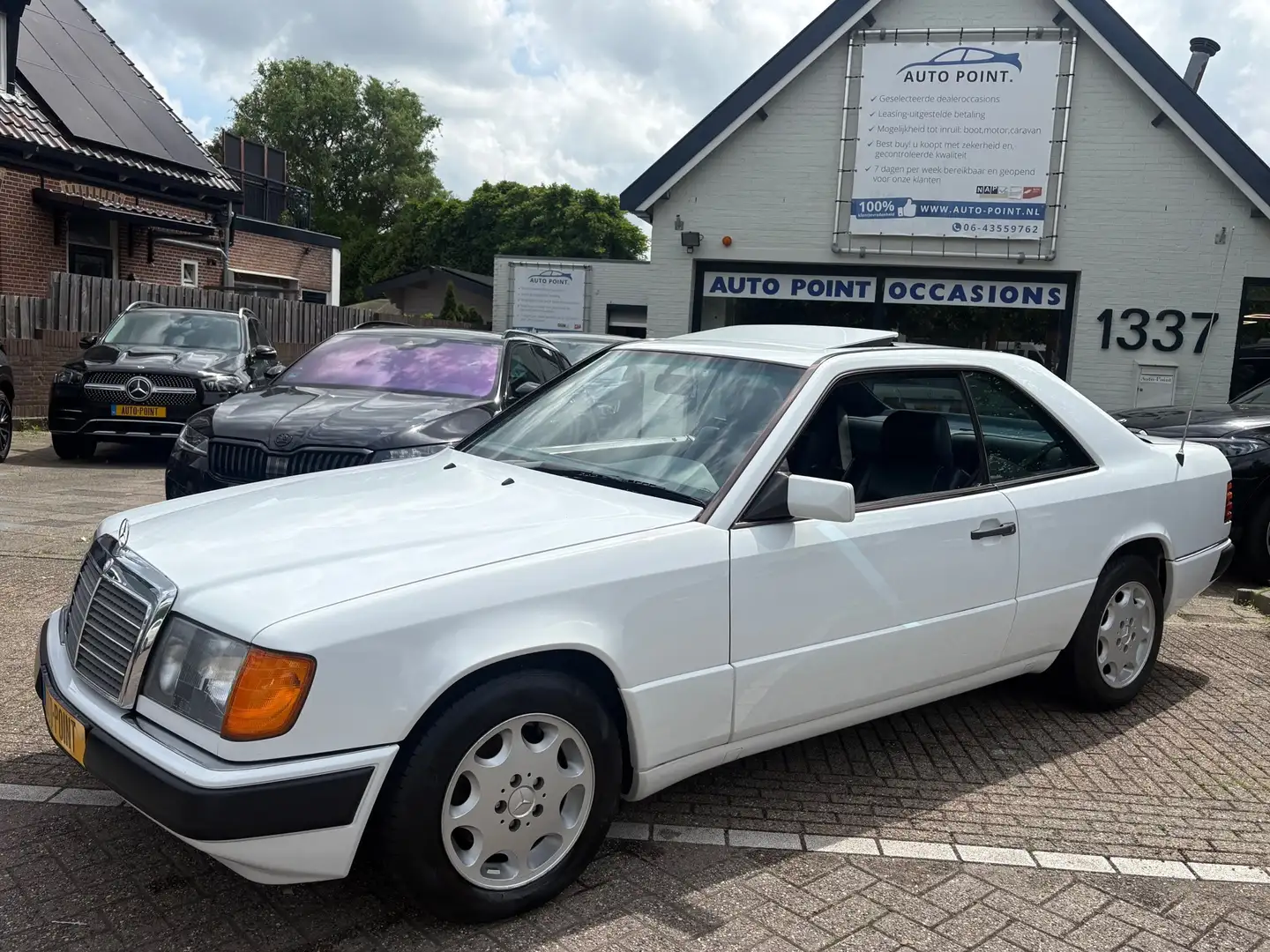 Mercedes-Benz CE 200 200-500 (W124) 300 UNIEK W124 NL-AUTO SCHUIFDAK/AU Weiß - 1