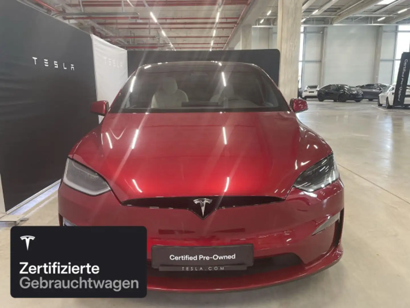 Tesla Model X Long Range AWD Rot - 2