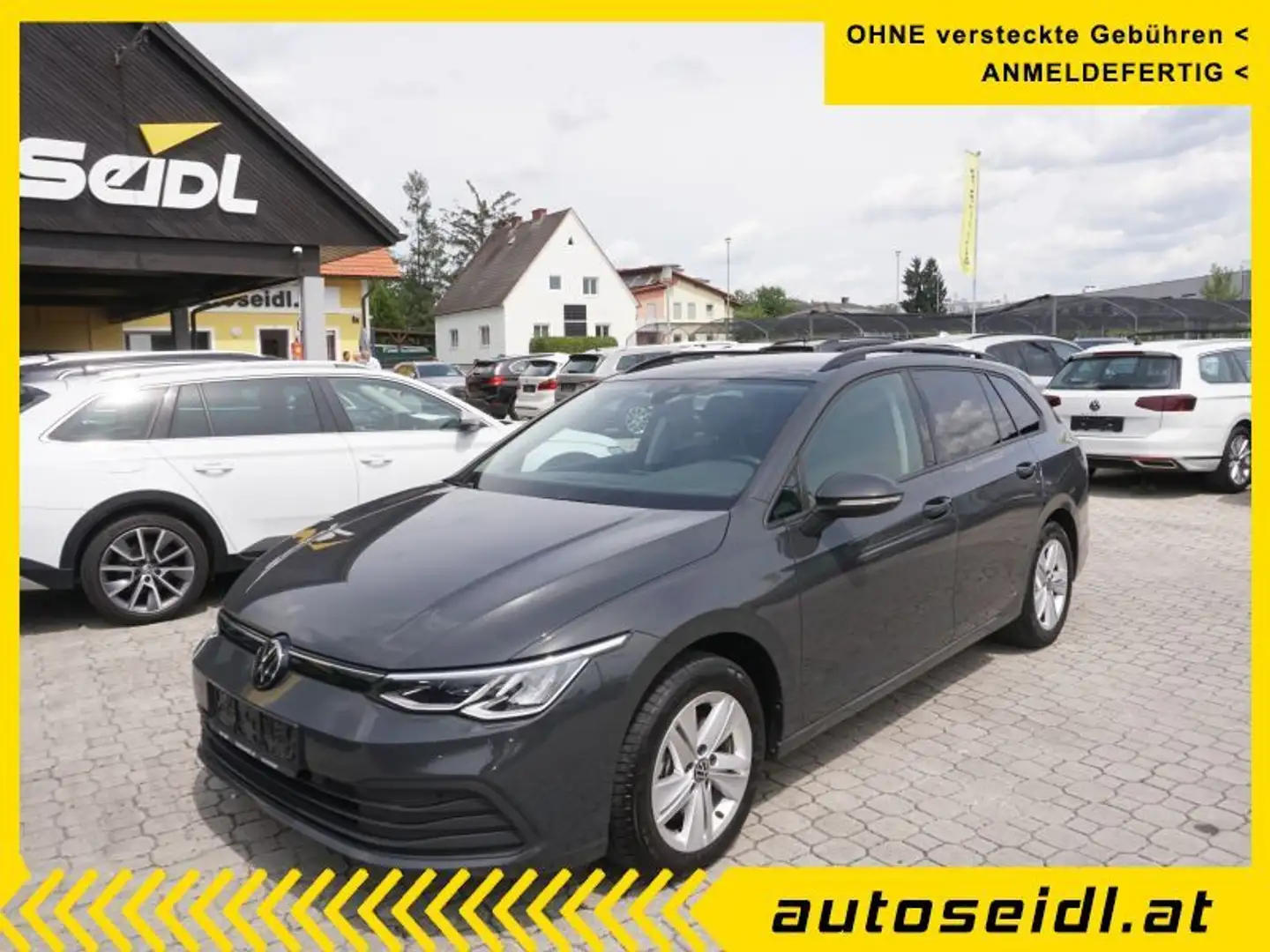 Volkswagen Golf Variant 2,0 TDI Life *2024er+UNLIMITED* Grau - 1