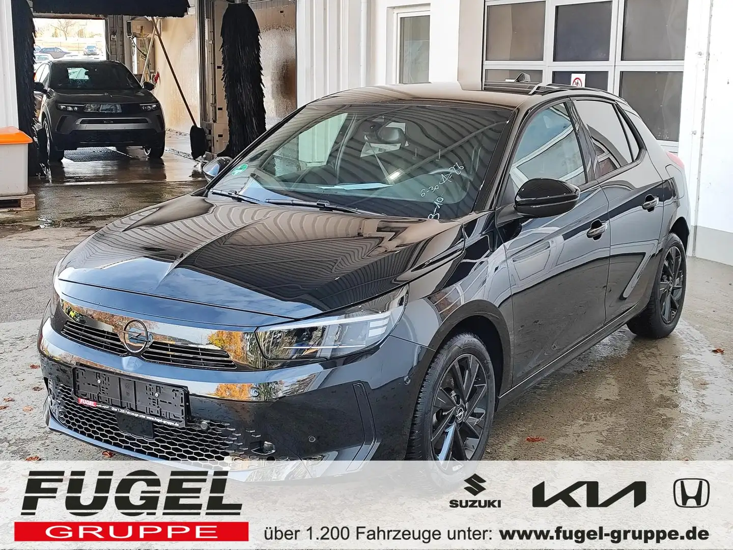 Opel Corsa GS-Line 1.2Turbo Navi|LED|SHZ|PDC Noir - 1