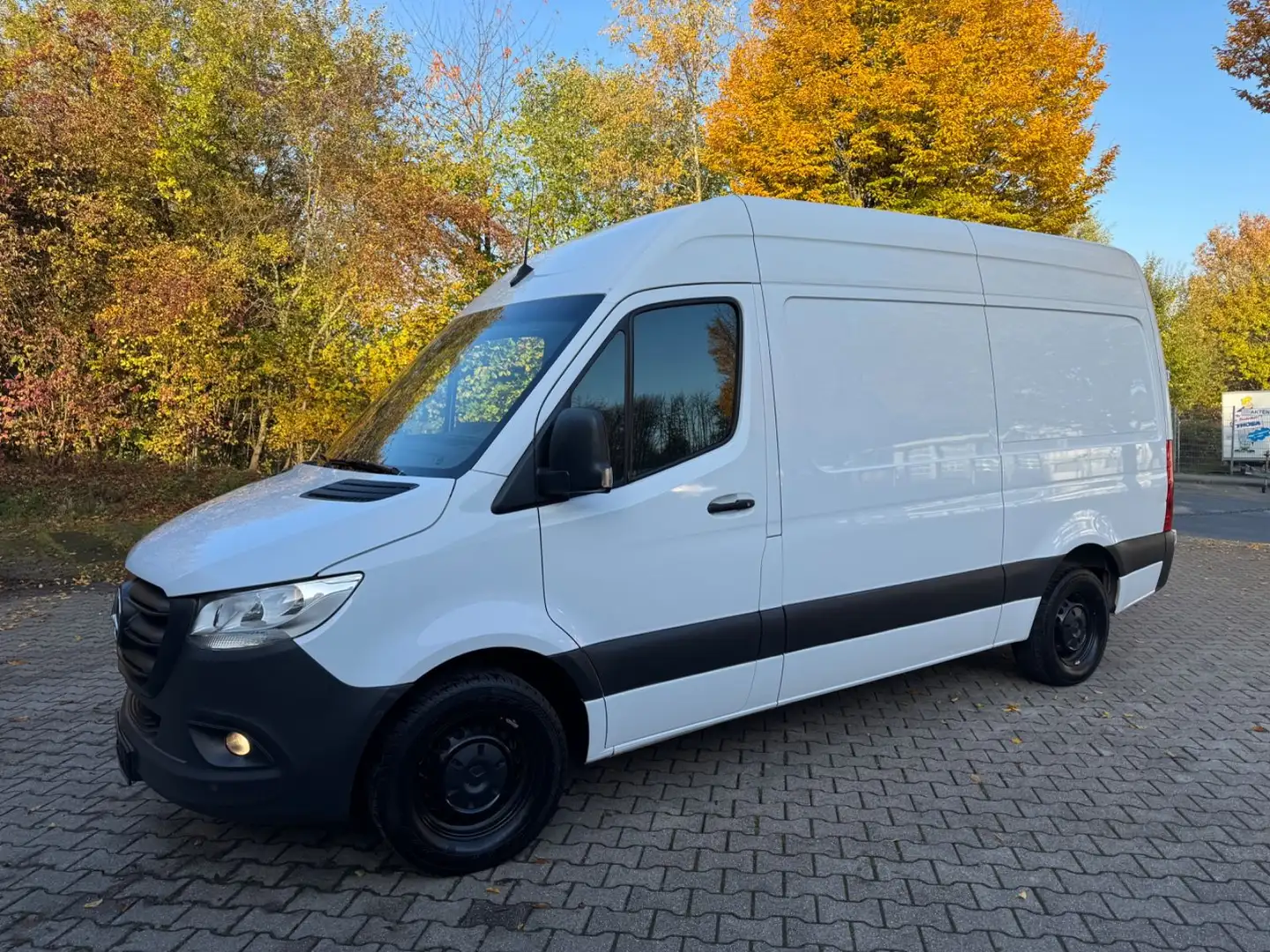 Mercedes-Benz Sprinter 315 CDI L2H2 *LEDERL.*SITZHz. *AHK 3,5t Blanc - 1