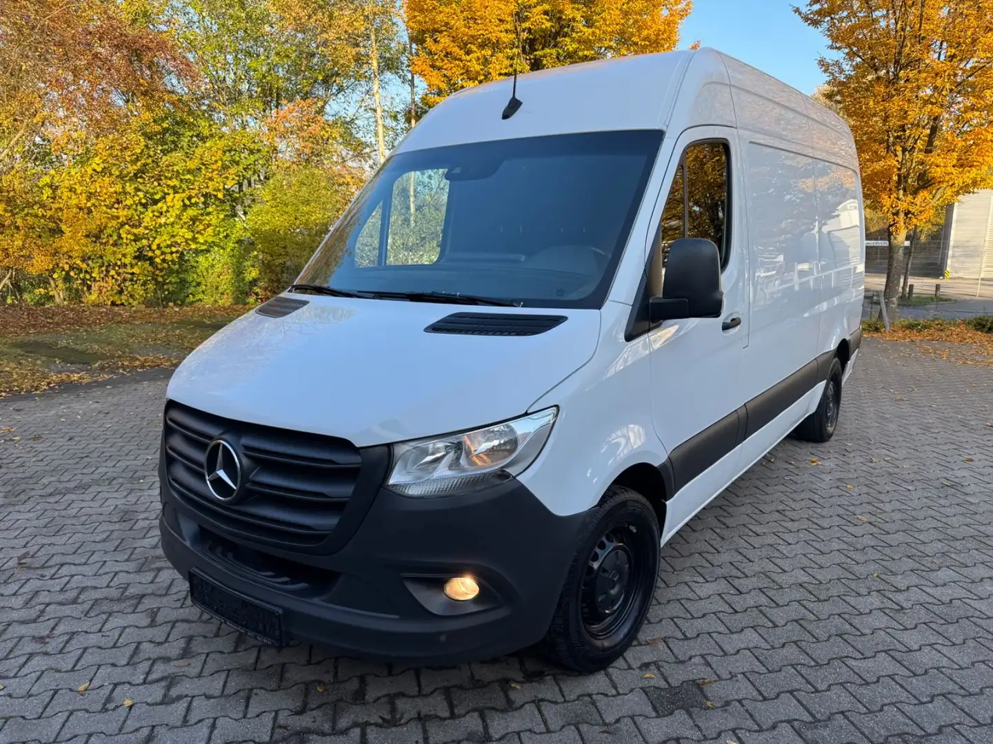 Mercedes-Benz Sprinter 315 CDI L2H2 *LEDERL.*SITZHz. *AHK 3,5t Blanc - 2
