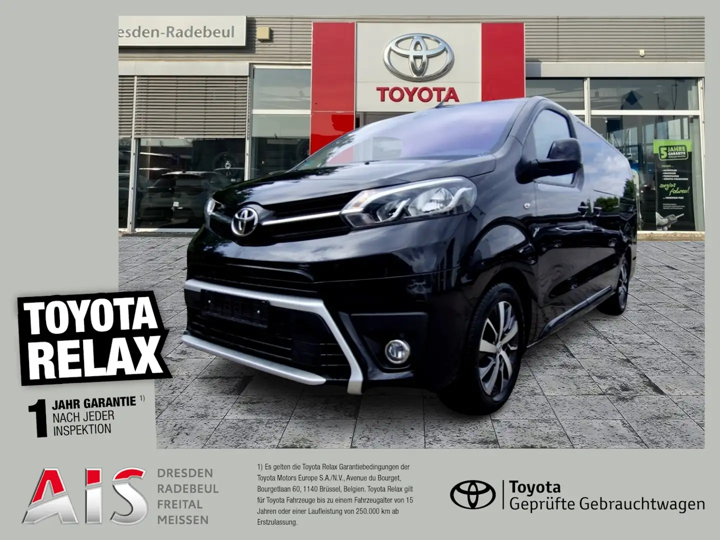 Toyota Proace Verso 2.0 D-4D L2 Shuttle Comfort Navi*KAM Negro - 1