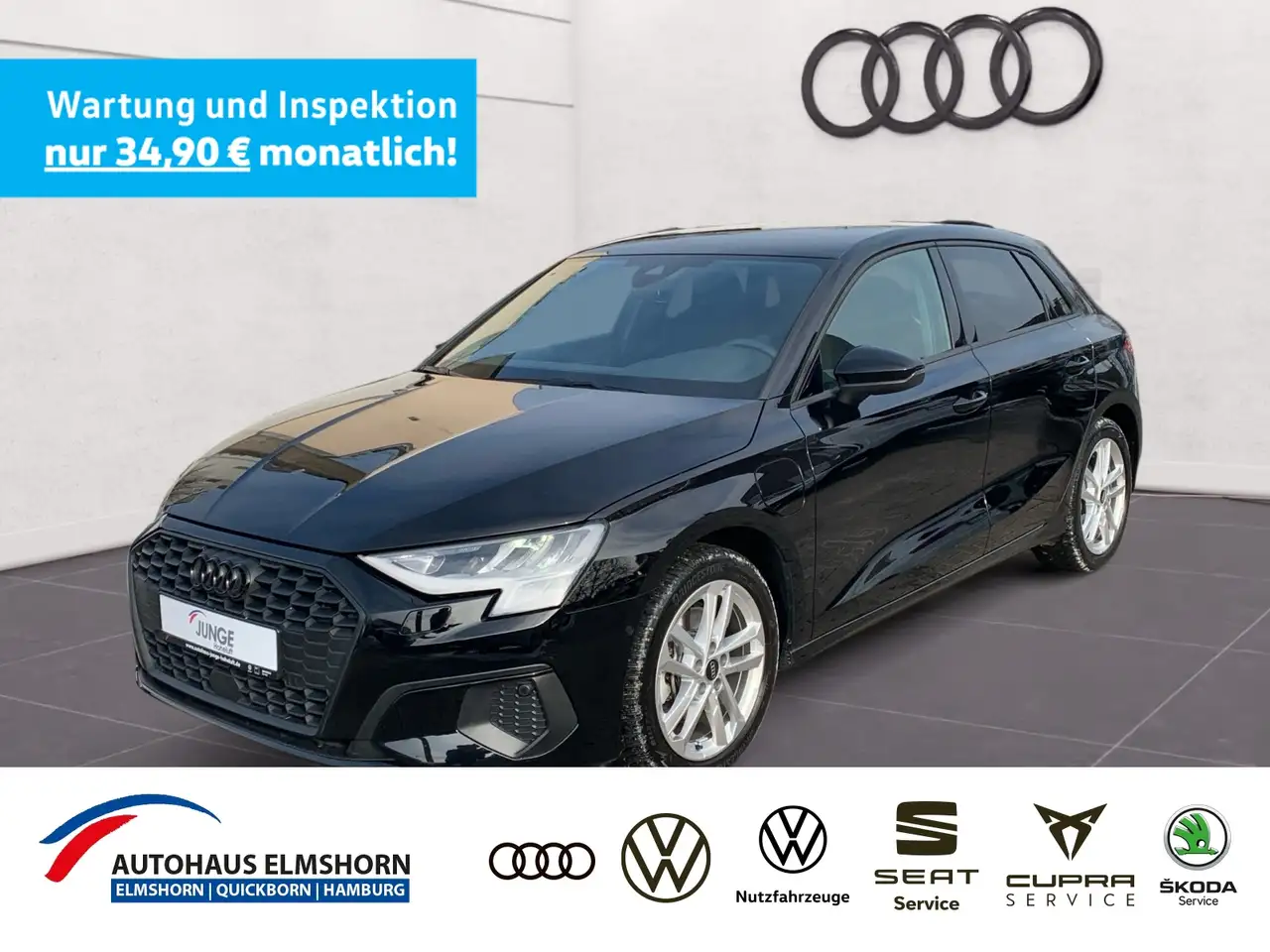 Audi A3 Sportback 40 TFSIe S tronic AHK NAV APP PDC SHZ