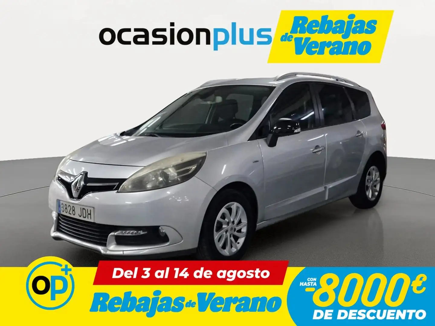Renault Grand Scenic 1.5dCi Energy Limited 7pl. Gris - 1