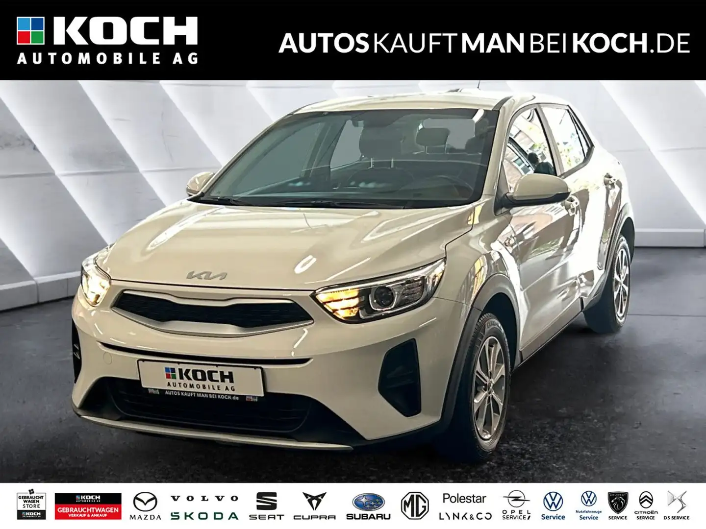 Kia Stonic 1.2 Edition 7 Klima+ SHZ+Lenkradheizung Blanco - 1
