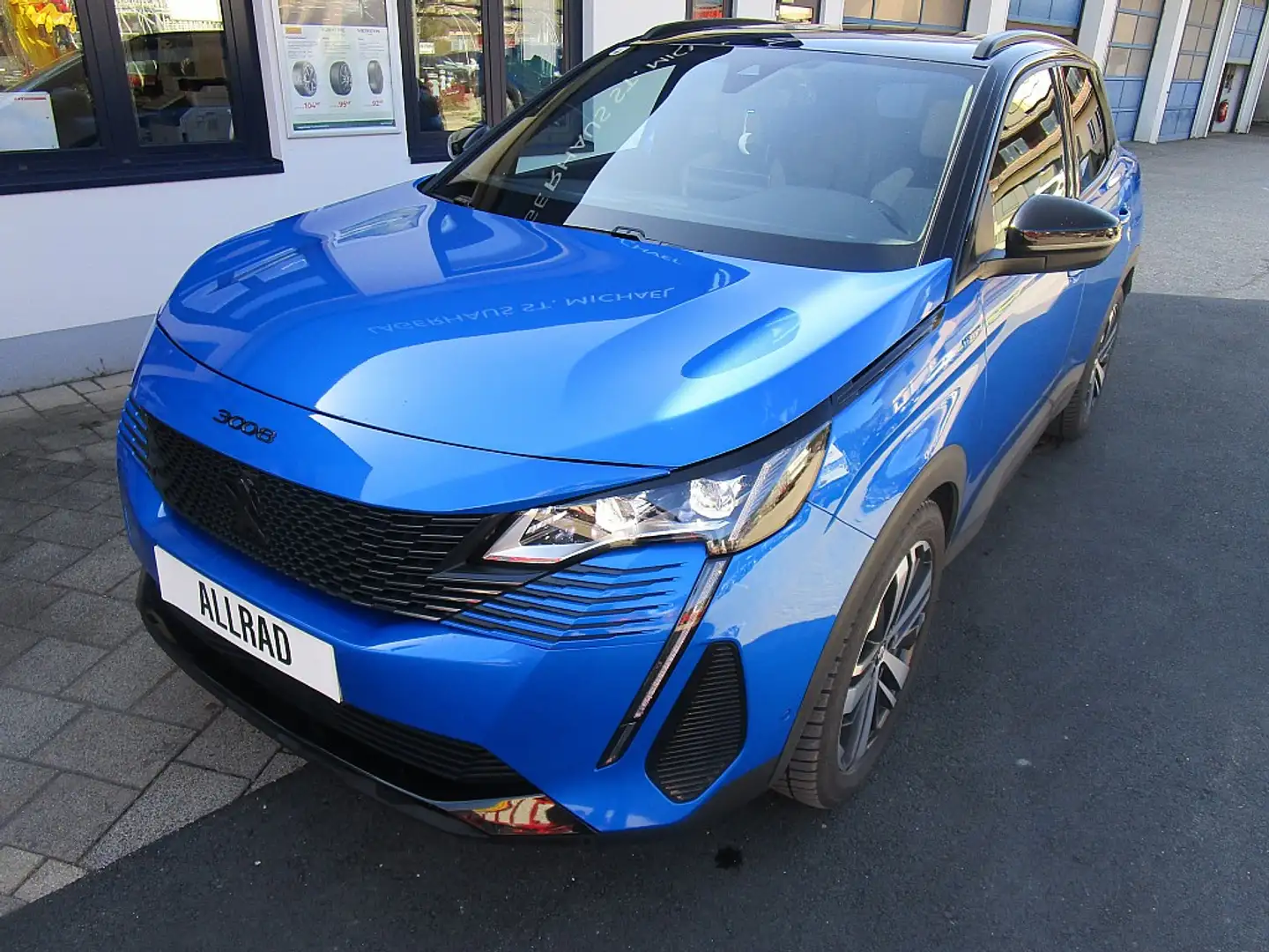 Peugeot 3008 Hybrid 300 e-EAT8 GT Pack Aut. Blau - 1