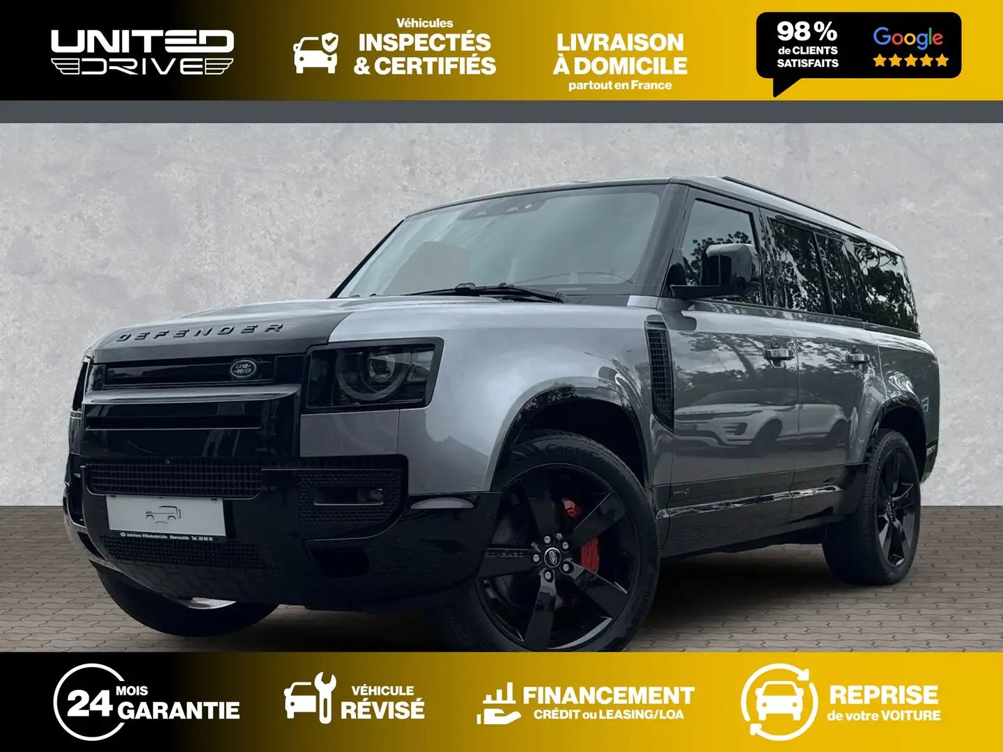 Land Rover Defender 130 D300 X 300 ch Grau - 1