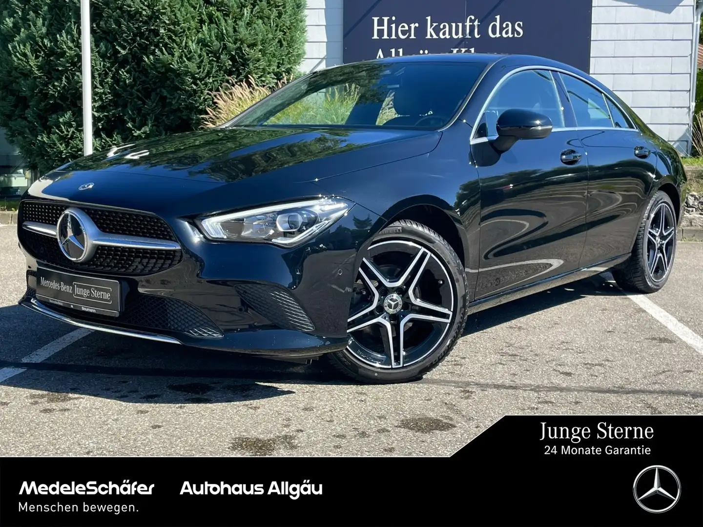 Mercedes-Benz CLA 180 CLA 180 Progressive 18"-AMG AHK LED Ambiente Sitzh Noir - 1