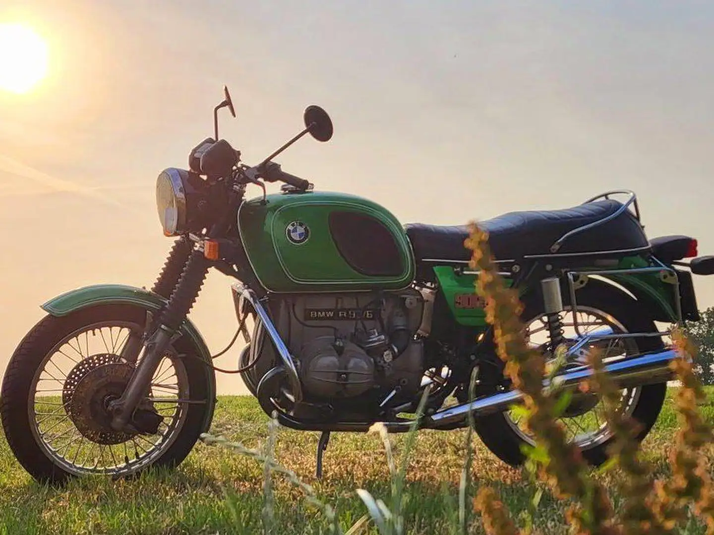 BMW R 90/6 Verde - 1
