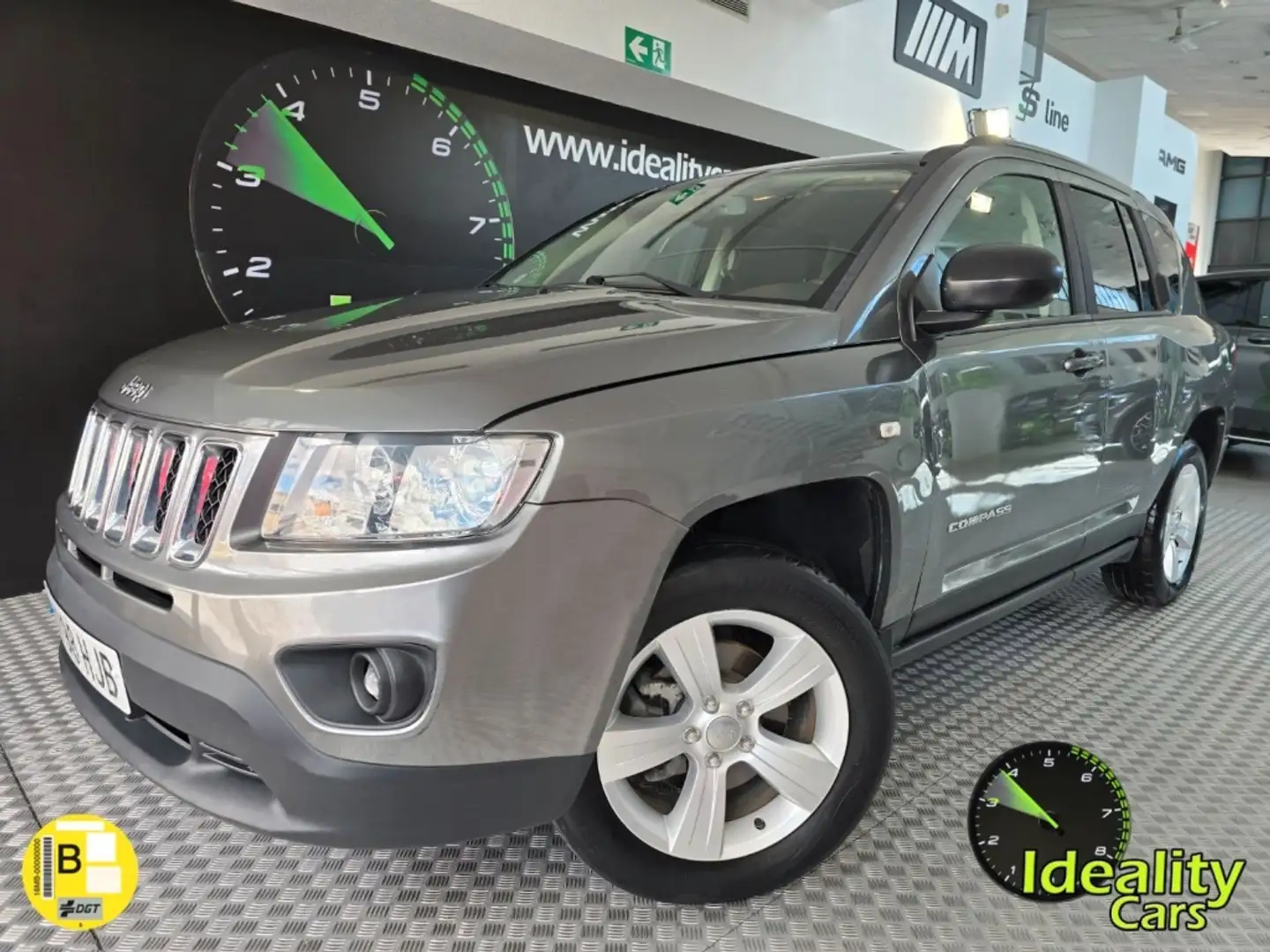 Jeep Compass 2.2CRD Sport 4x2 Gris - 1