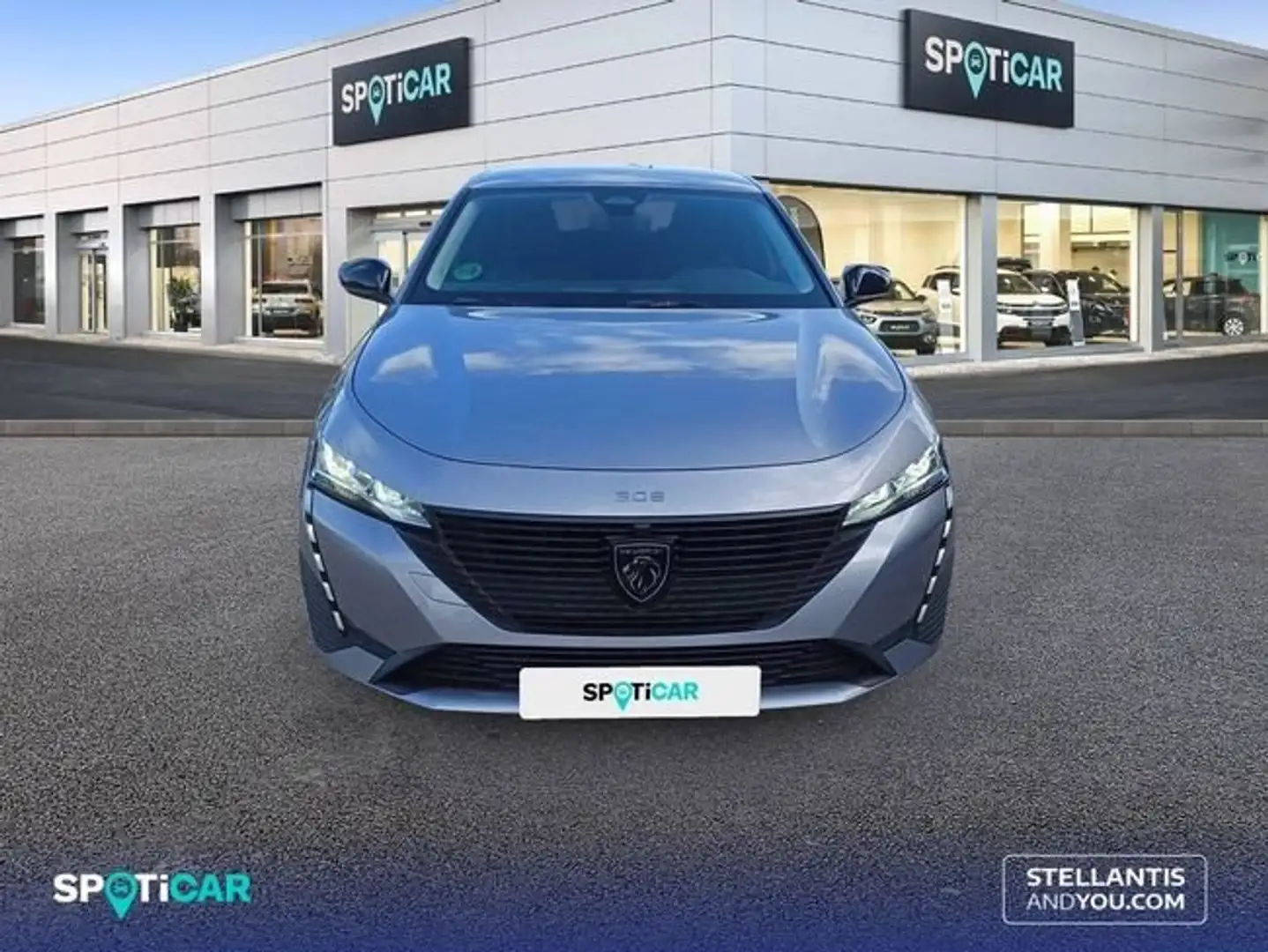 Peugeot 308 1.2 PureTech S&S Active Pack 130 Gris - 2