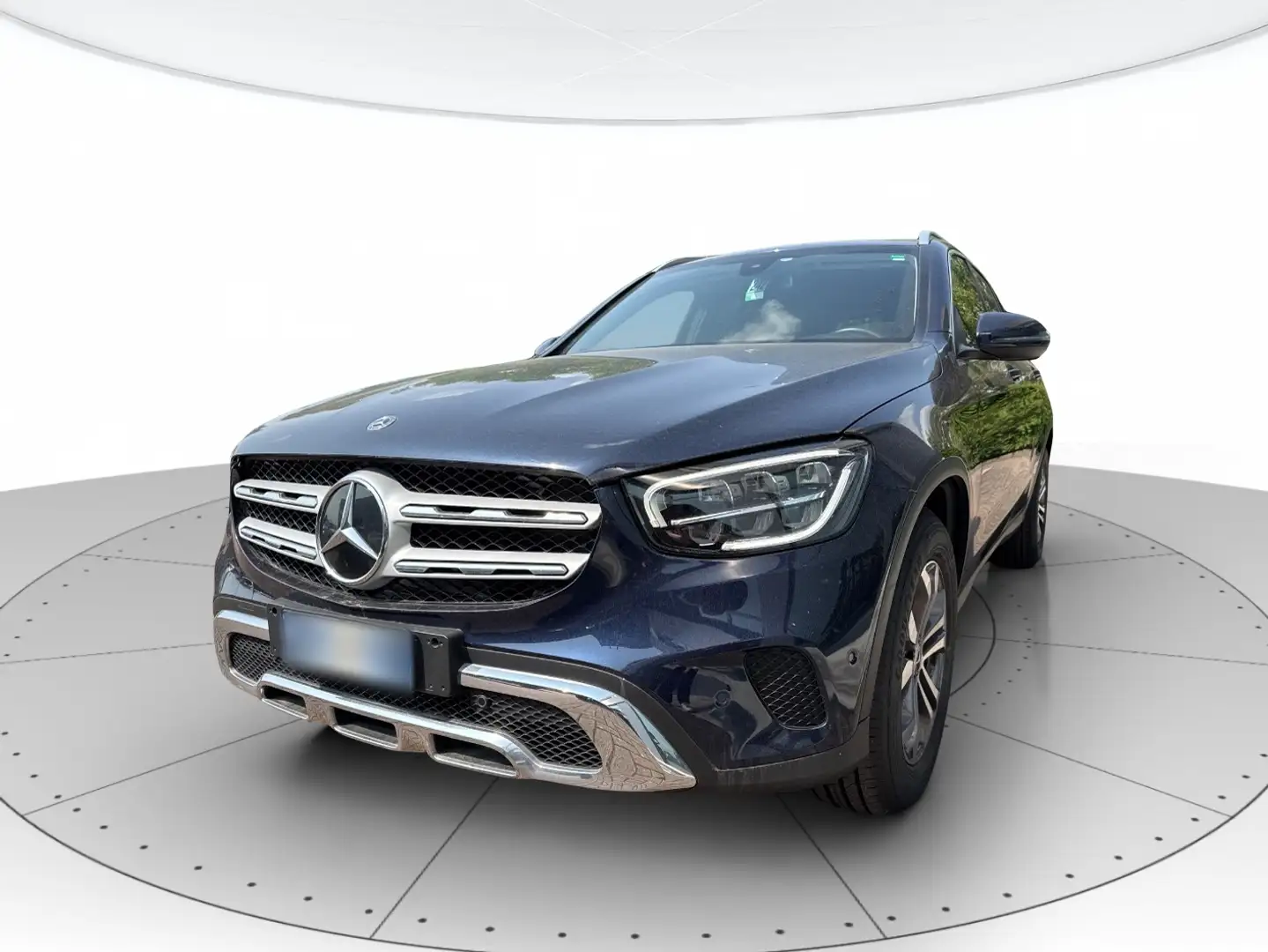 Mercedes-Benz GLC 200 mhev (eq-boost) Business 4matic auto Niebieski - 1