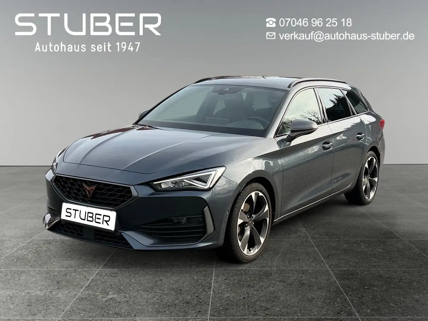 CUPRA Leon 1.5 eTSI Basis DSG NAVI |AHK | ACC | RFK Gris - 1