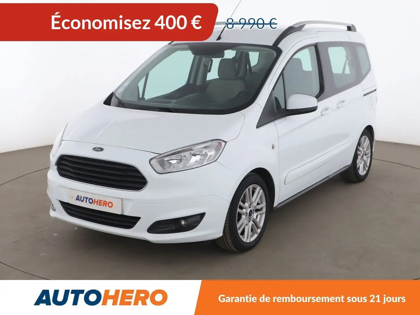 Ford Tourneo Courier 1.0 EcoBoost Titanium Alb - 1