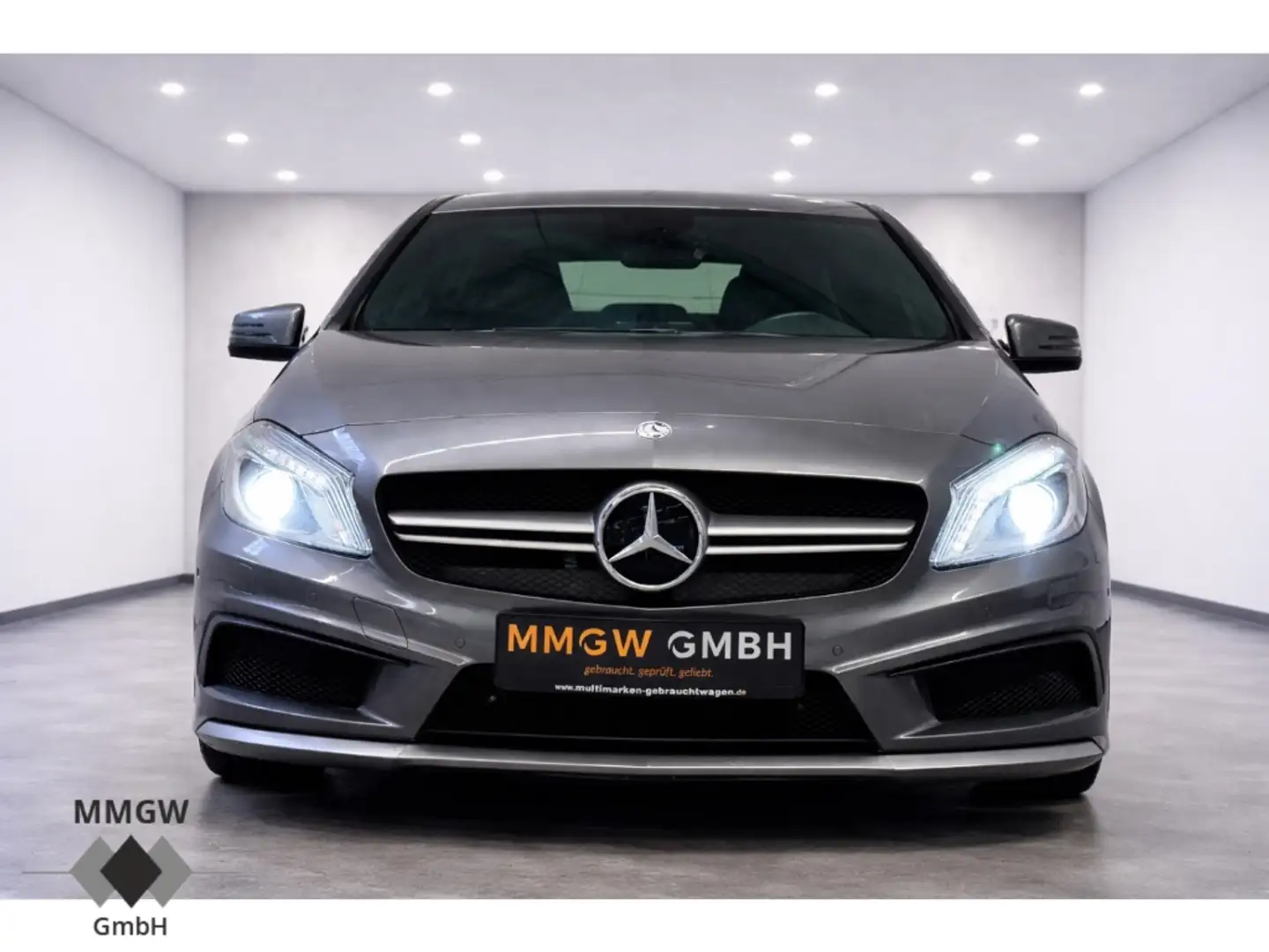 Mercedes-Benz A 45 AMG 4Matic Navi/Leder/HarmanKardon/BiXenon/SHZ Gris - 2