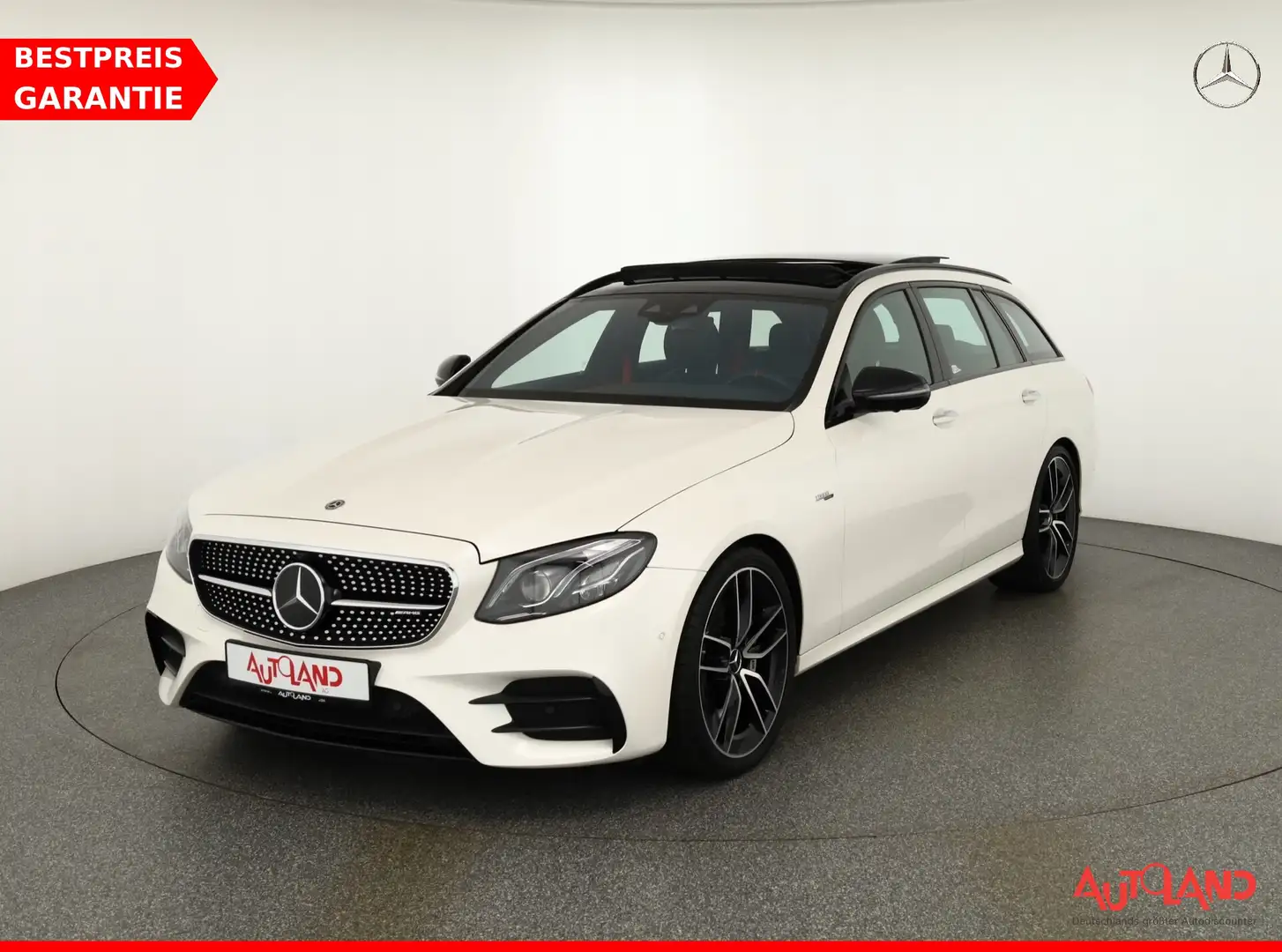 Mercedes-Benz E 53 AMG E53 AMG T 4Matic Burmester Panorama AHK 360° ACC Білий - 1