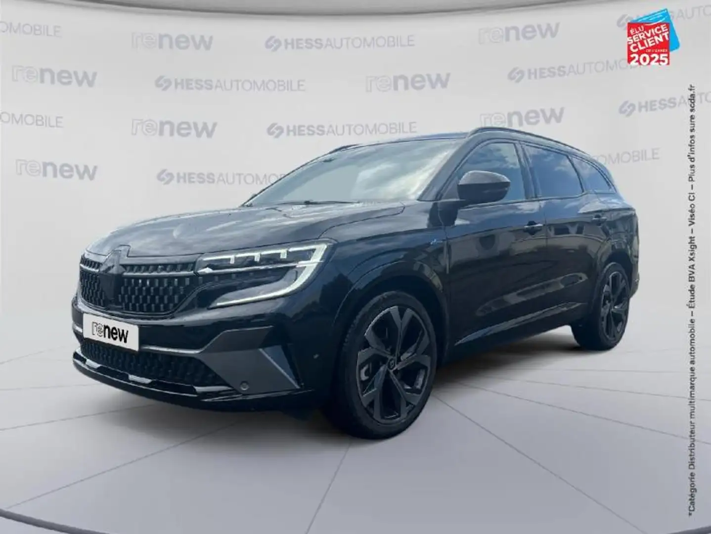 Renault Espace 1.2 E-Tech full hybrid 200ch esprit Alpine Tpano S Noir - 1