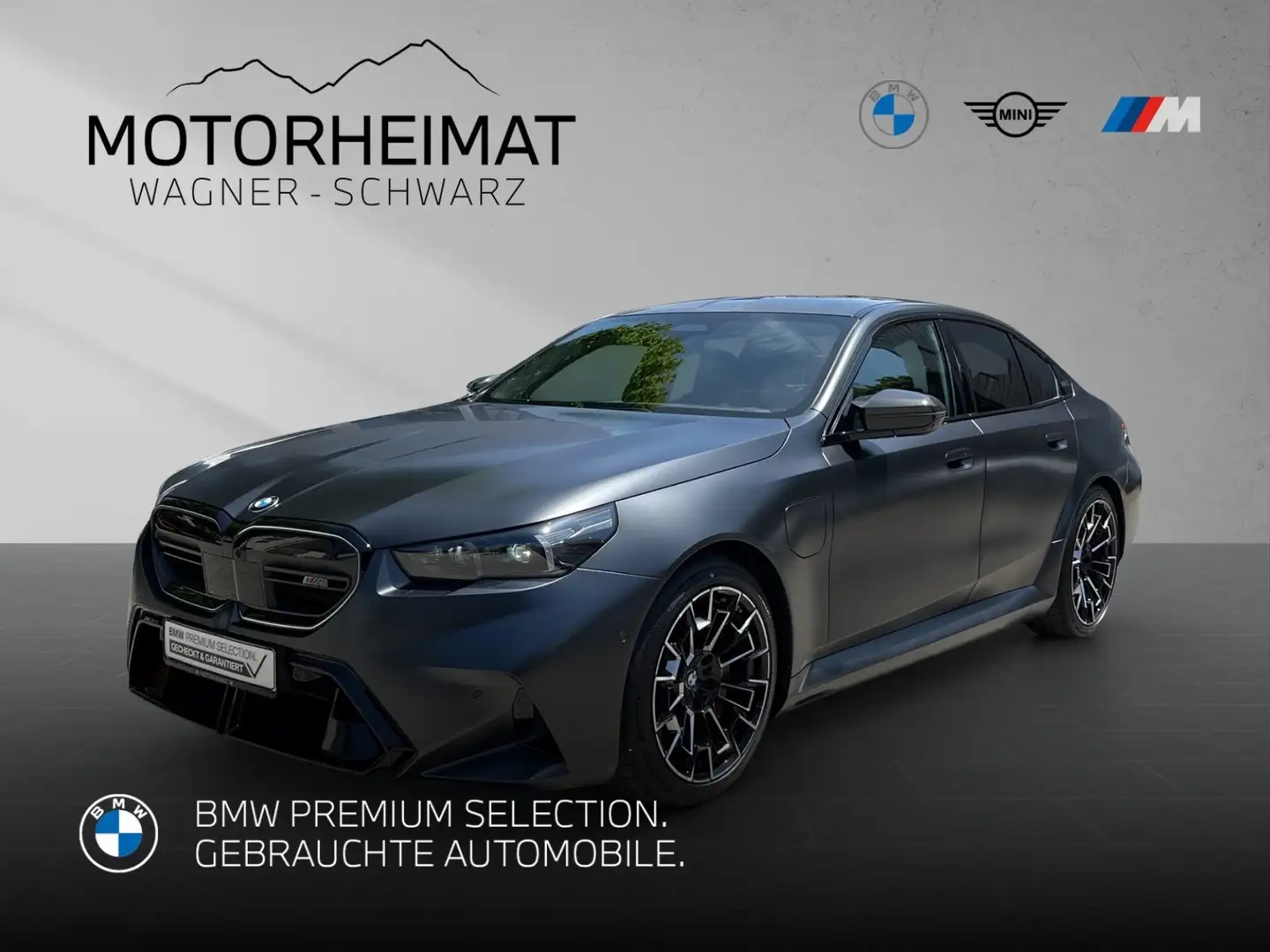 BMW M5 Limousine Individual Ker.Bremse Carbonp.360° Gris - 1