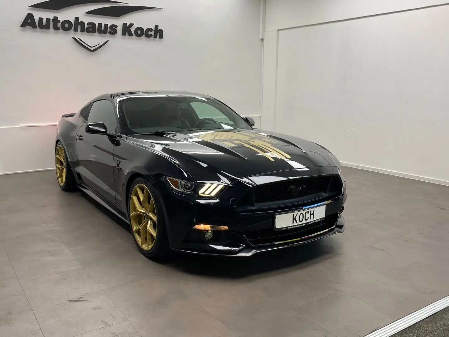 Ford Mustang MUSTANG 5.0 GT V8! TRAUMHAFT! EINMALIG! Schwarz - 1