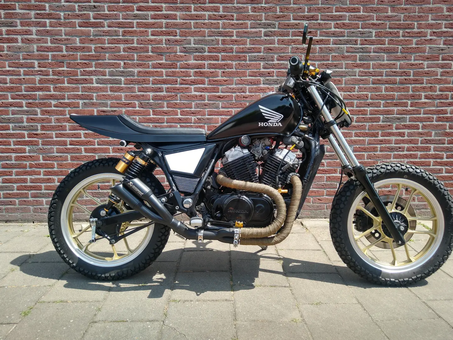 Honda VT 500 Flat tracker Noir - 1