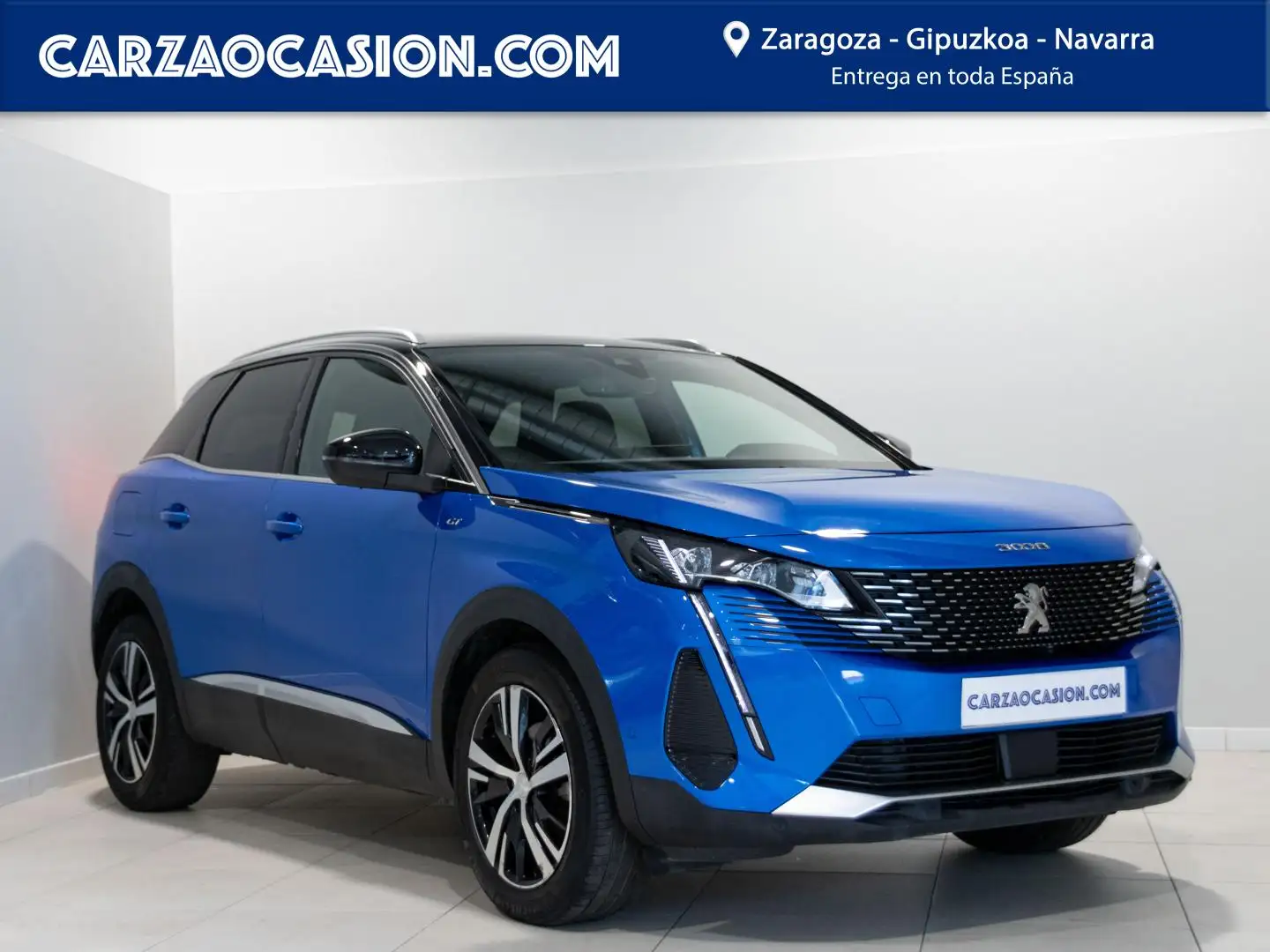 Peugeot 3008 1.2 PureTech S&S Style 130 Blauw - 1