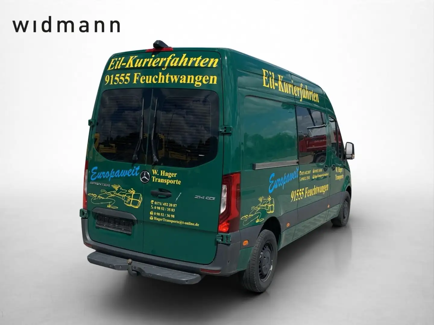 Mercedes-Benz Sprinter 214 CDI Kasten nur an Gewerbe Klima LED A Groen - 2