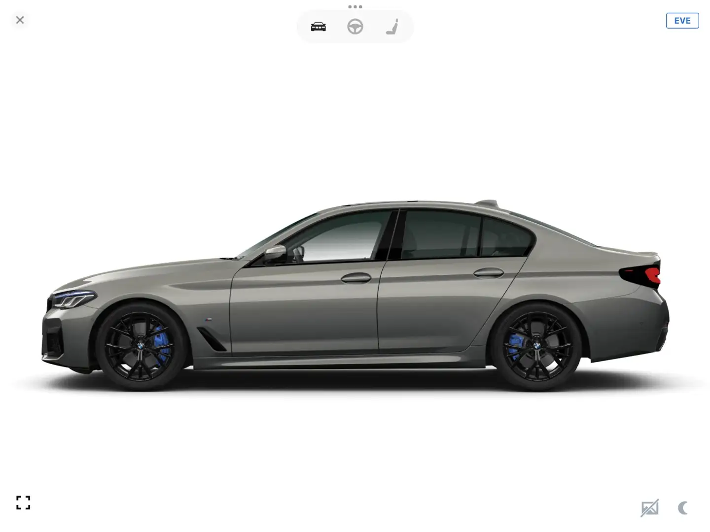 BMW 540 d xDrive Lim. M Sport NaviProf.*HUD*Glasdach Grau - 2
