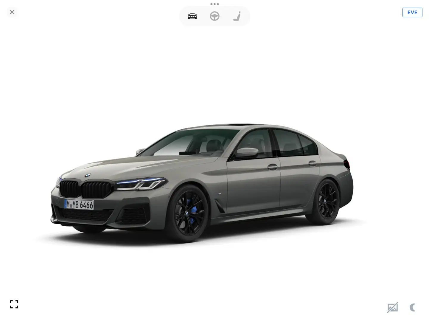 BMW 540 d xDrive Lim. M Sport NaviProf.*HUD*Glasdach Grau - 1