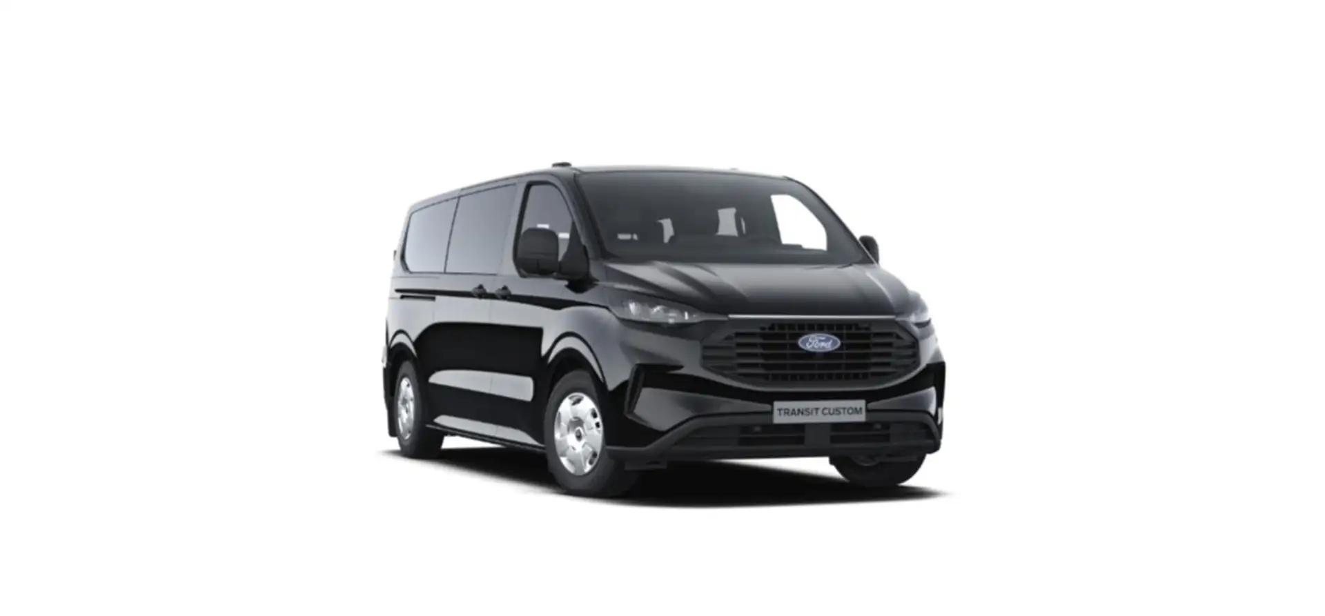 Ford Transit Custom Kombi Trend 320 L1 3XKLIMAAUT*SHZ Schwarz - 1