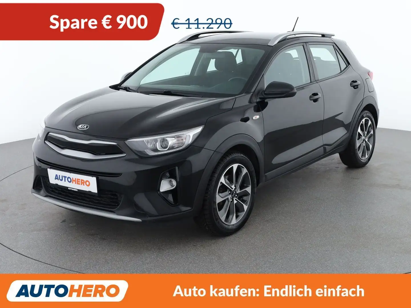 Kia Stonic 1.0 TGDI Österreich Edition Schwarz - 1