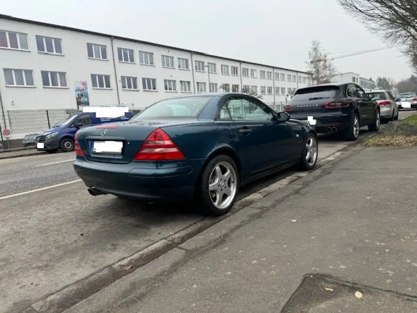 Mercedes-Benz SLK 230 Kompressor Leder Automatik SH AMG ALU Top Zst. Зелений - 2