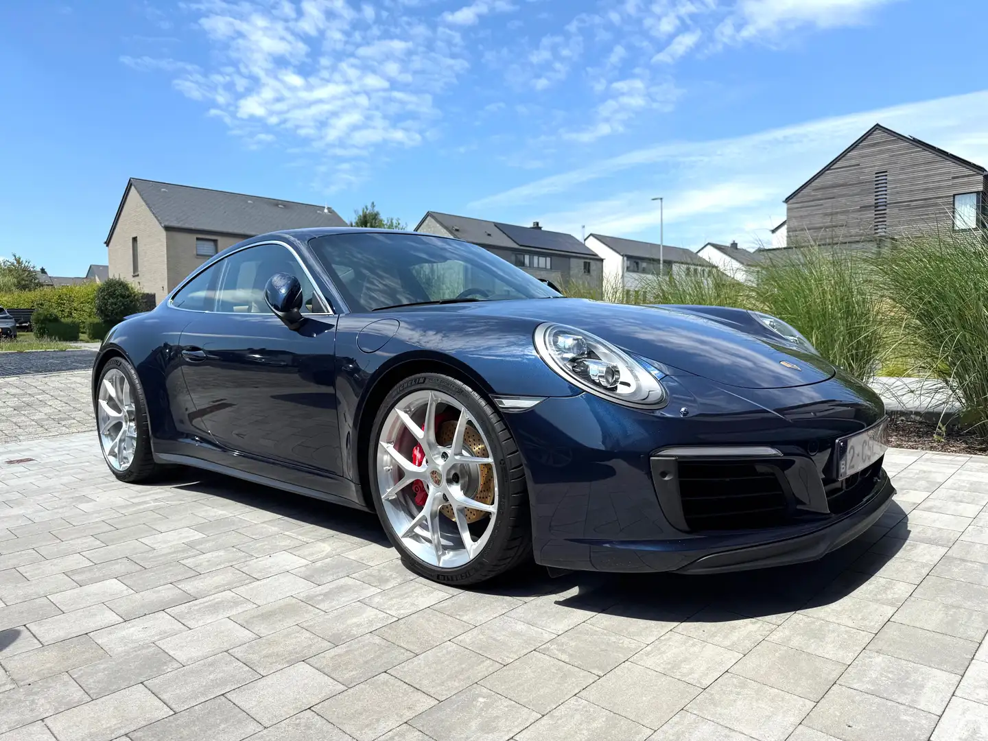 Porsche 991 Carrera 4 PDK Bleu - 2