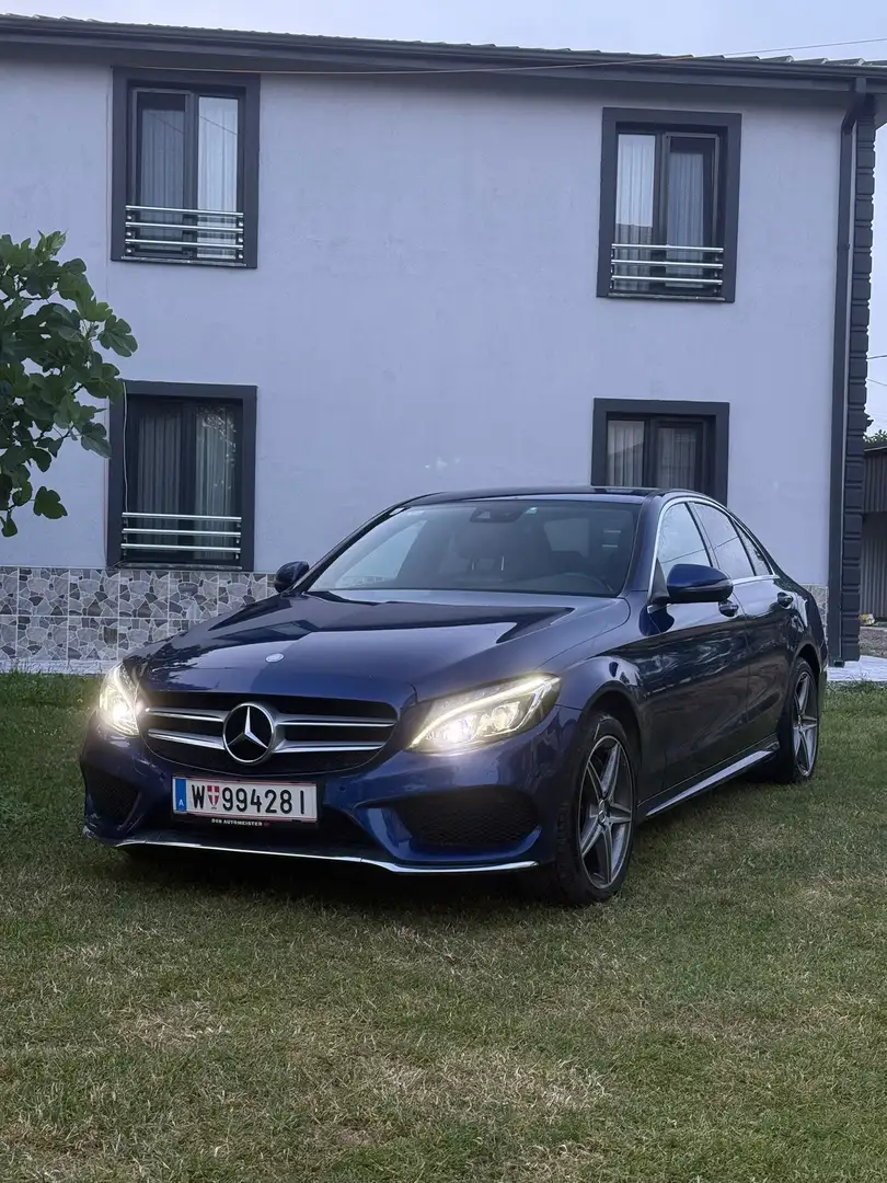Mercedes-Benz C 250 AMG Line 4Matic Blau - 2