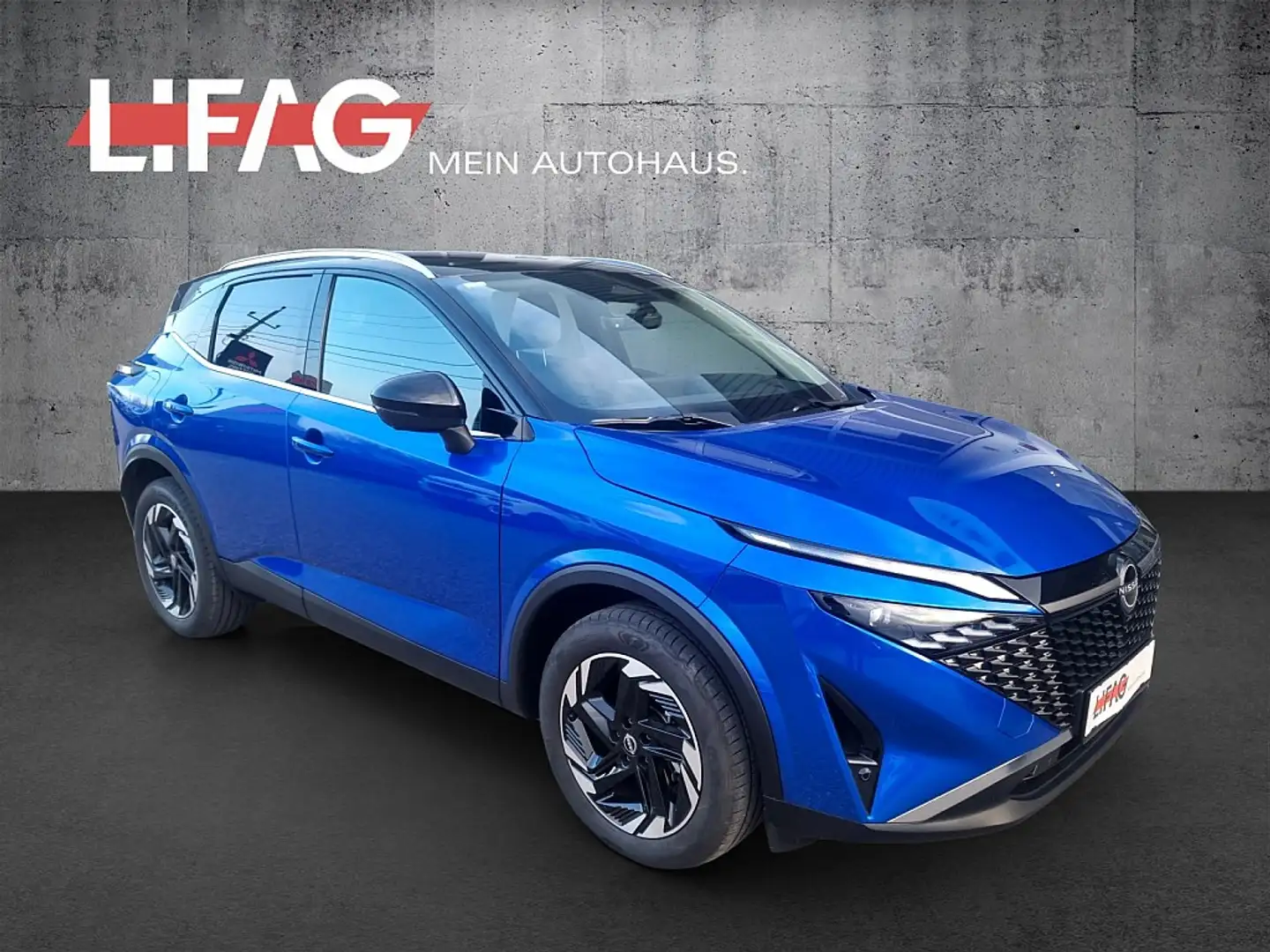 Nissan Qashqai 1,3 MHEV N-Connecta+ MY24 Autom. *ab € 36.990,- Blau - 1