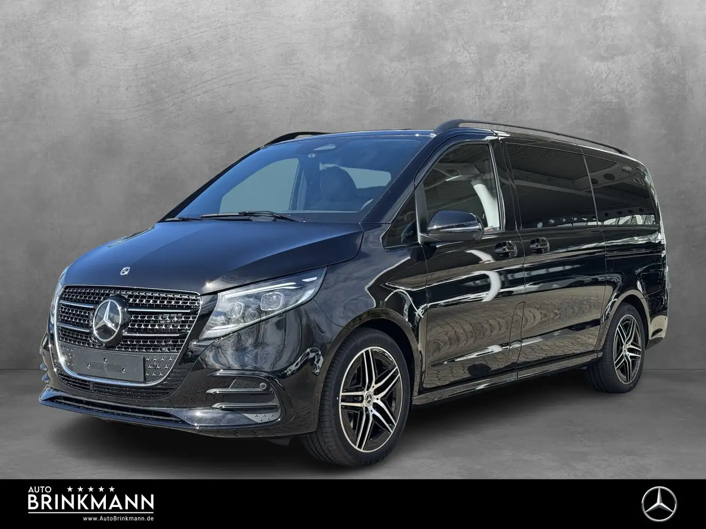 Mercedes-Benz V 250 V 250 d AVANTGARDE Lang AMG-Line AHK Standhzg. LED Schwarz - 1