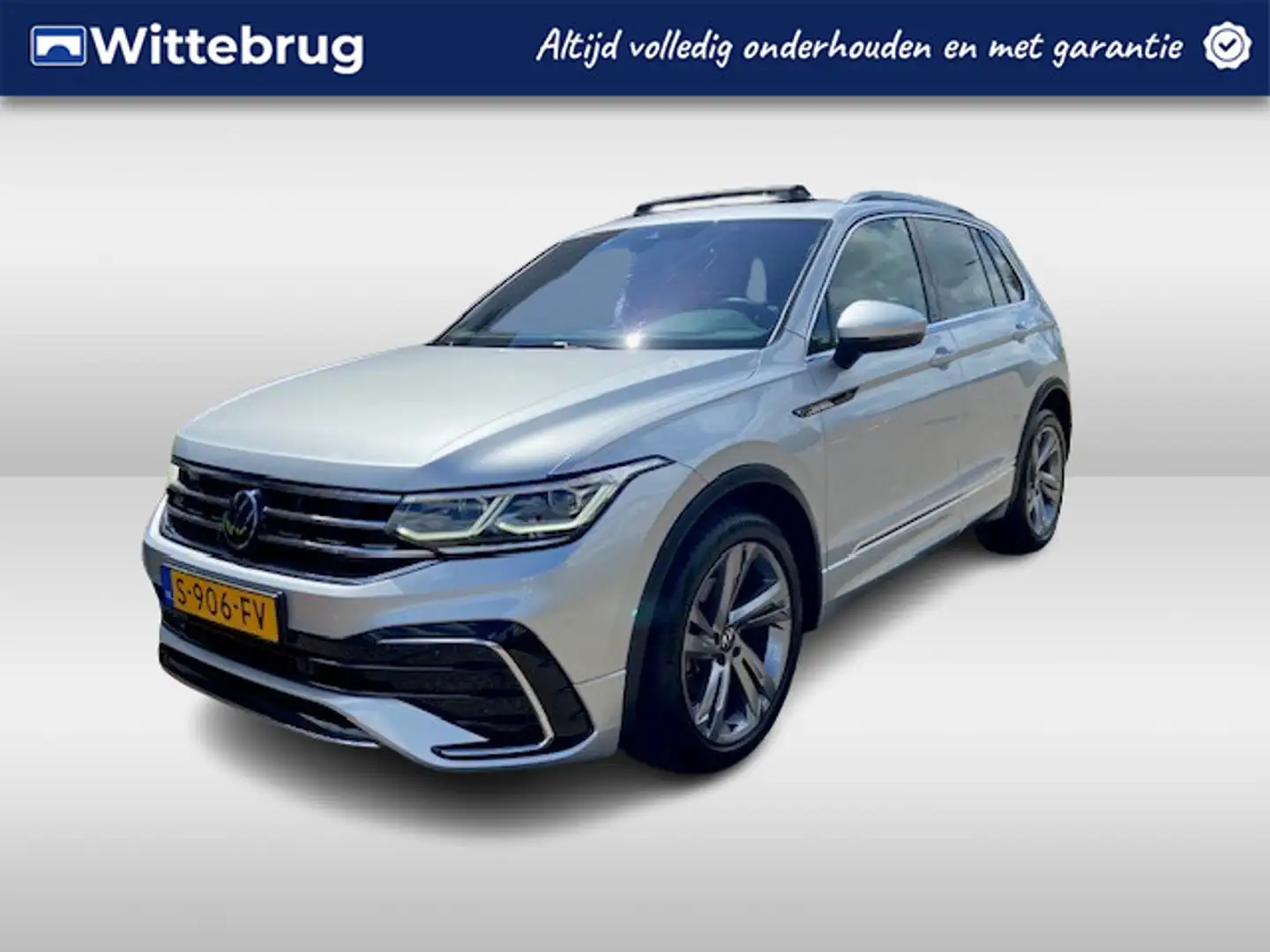 Volkswagen Tiguan 1.5 TSI R-Line Business / 19"LMV / Camera / PANODA Grau - 1