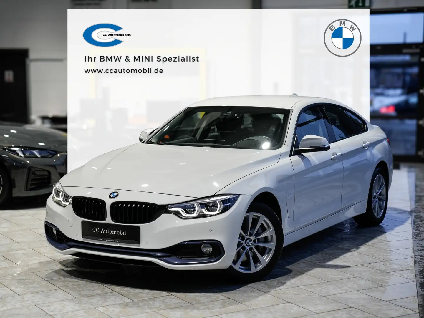 BMW 440 i xDrive Gran Coupe Sport Line Memory HeadUp Blanc - 1