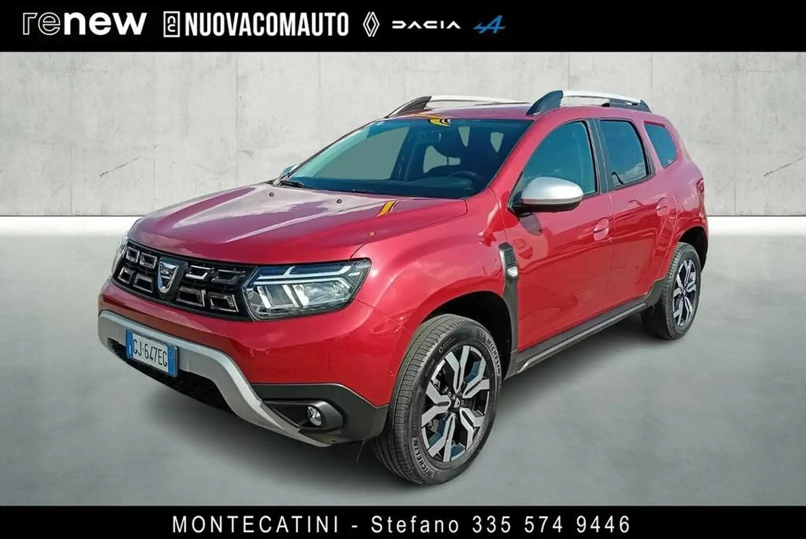 Dacia Duster 1.5 blue dci Prestige 4x2 115cv Rosso - 1