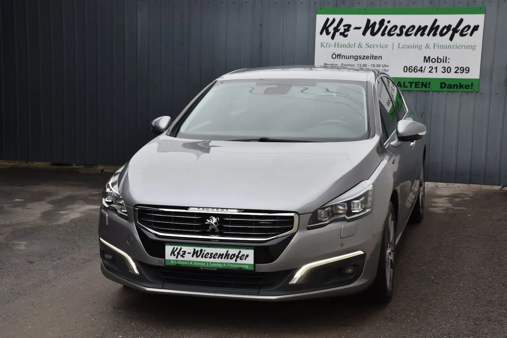 Peugeot 508 2.0 BlueHDi GT Line / Reifen Neu / Service NEU / Grau - 2