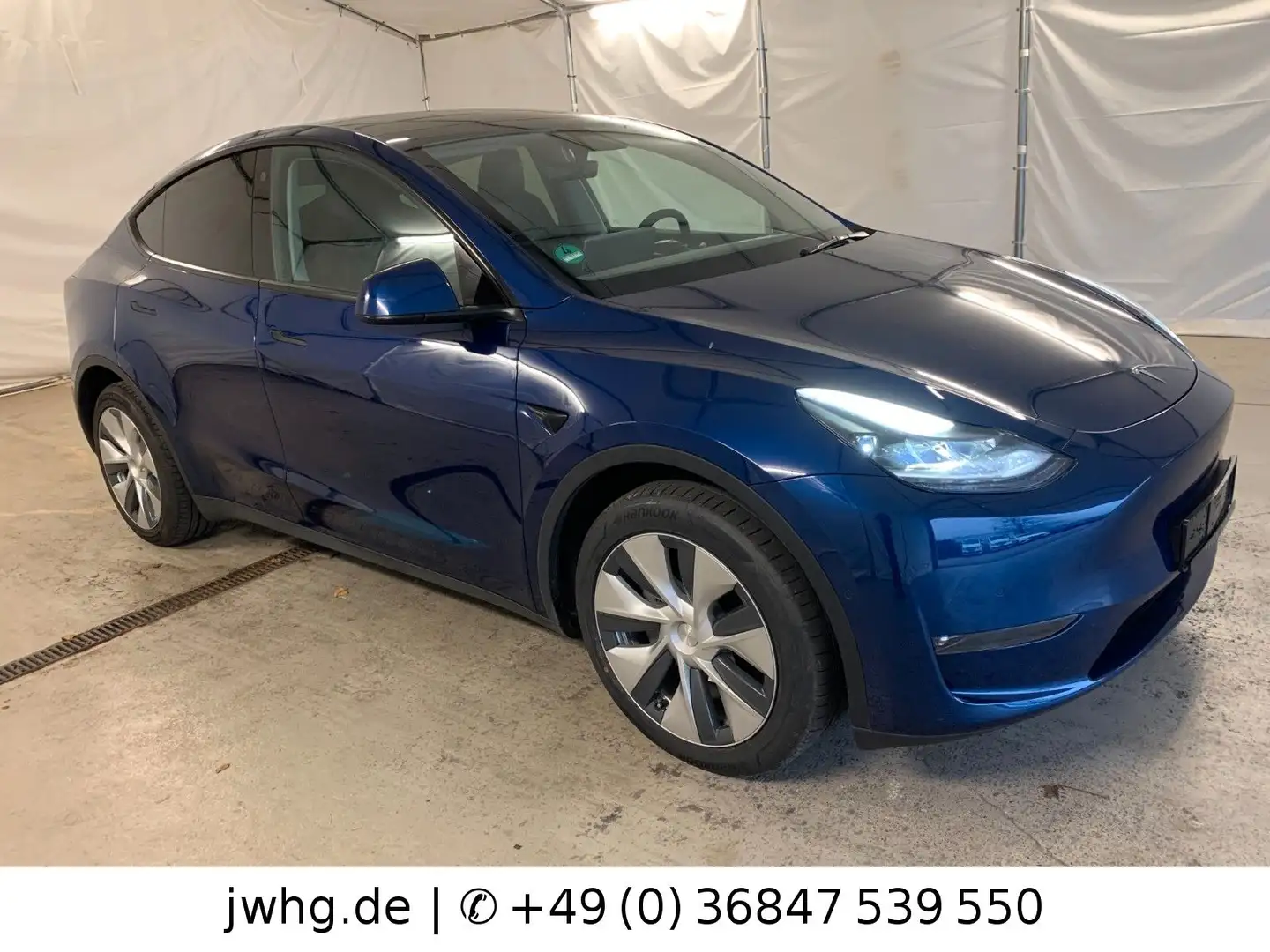 Tesla Model Y Long Range AWD Wärmepumpe Autopilot Blau - 2