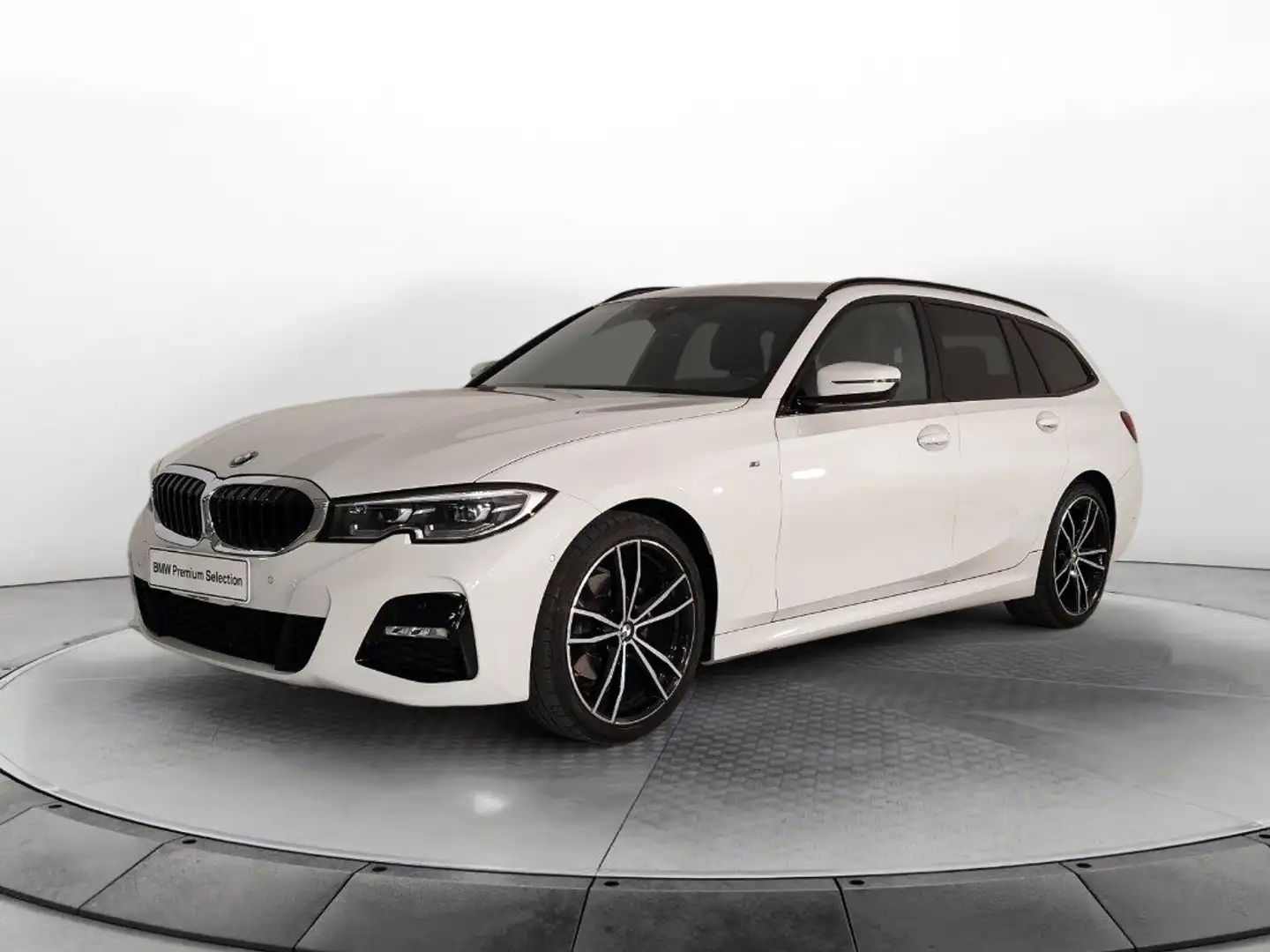 BMW 320 d 48V xDrive Touring Msport Bianco - 1