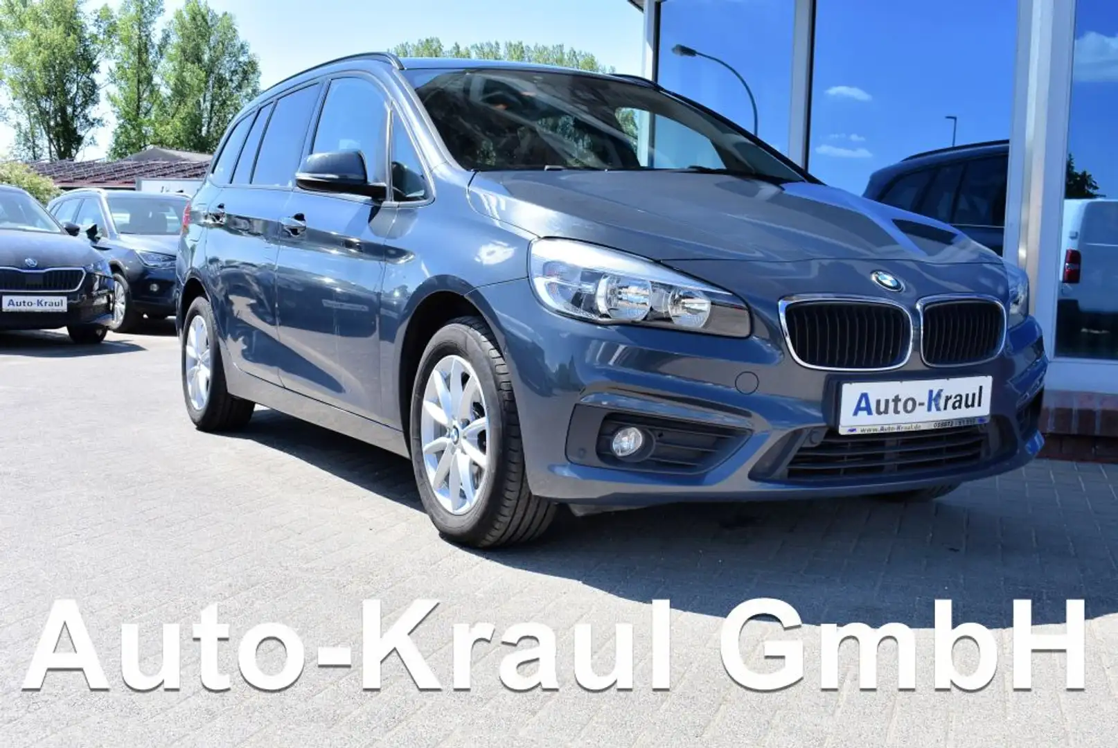 BMW 218 218d Gran Tourer Advantage 7-Sitzer Panoramaschieb Gris - 1