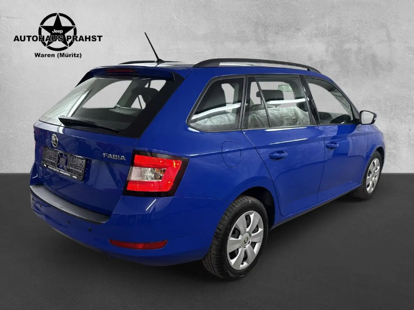 Skoda Fabia Combi Active 1.0 TSI Klima PDC Dachreling Albastru - 2