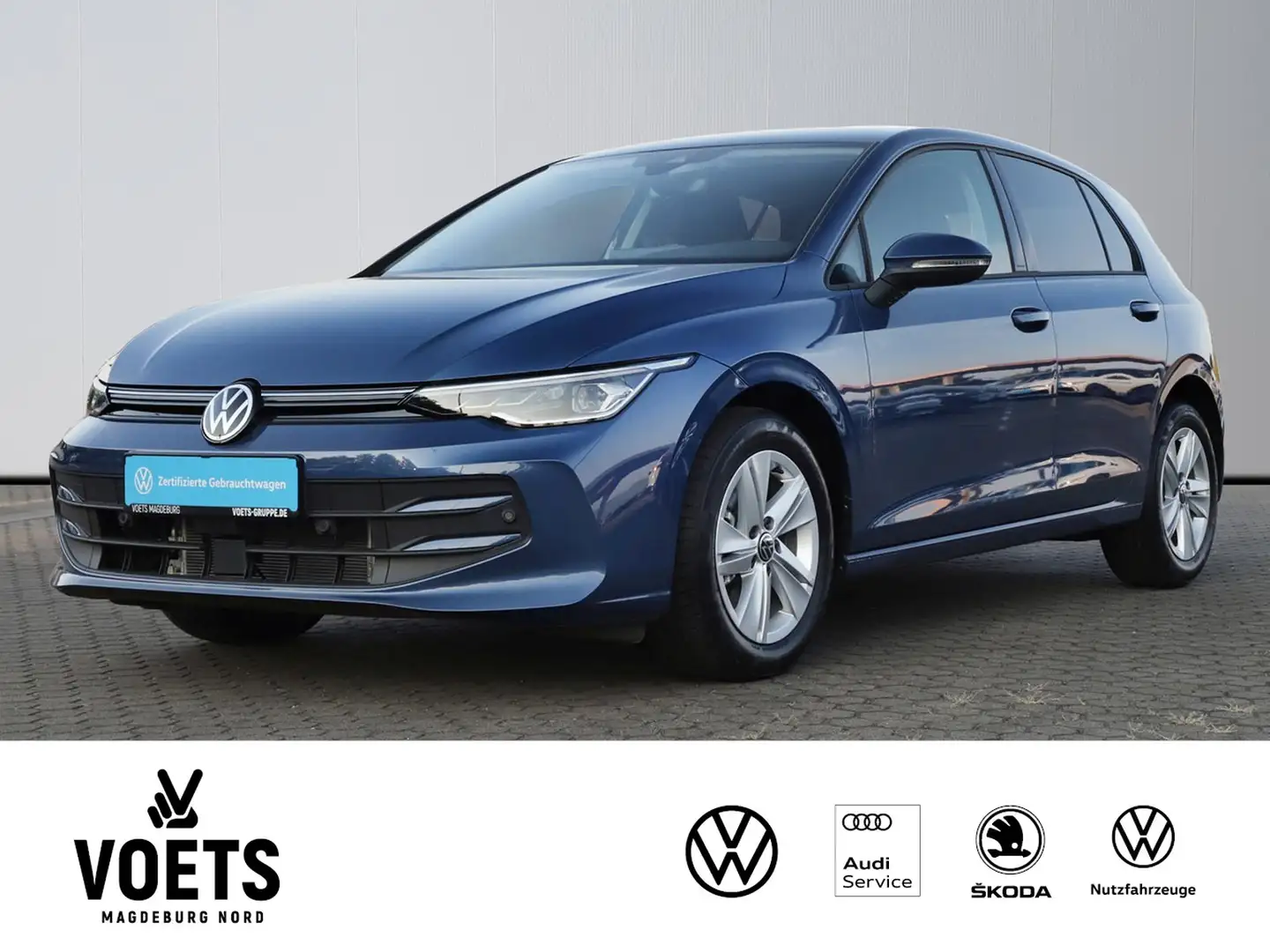 Volkswagen Golf 1.5TSI Life LED+NAVI+ACC+DAB+ Blau - 1